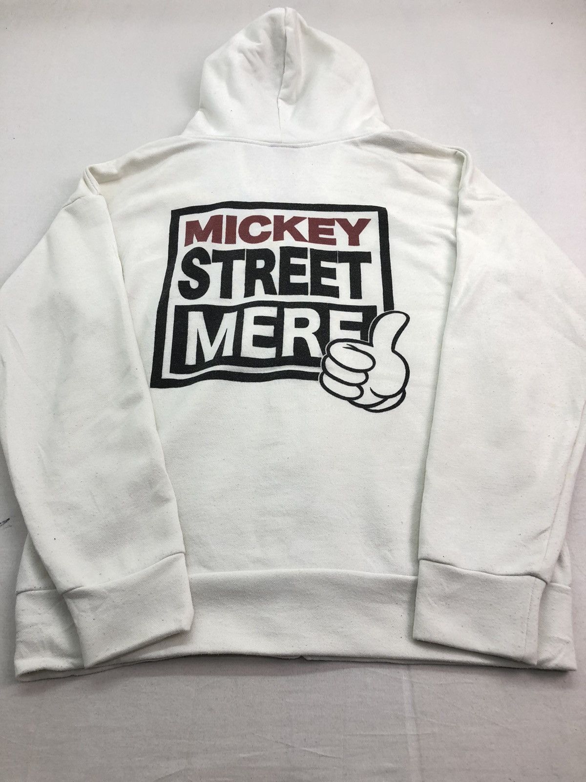 Disney Vintage Mickey Street Mere White Hoodie Size US M / EU 48-50 / 2 - 4 Thumbnail