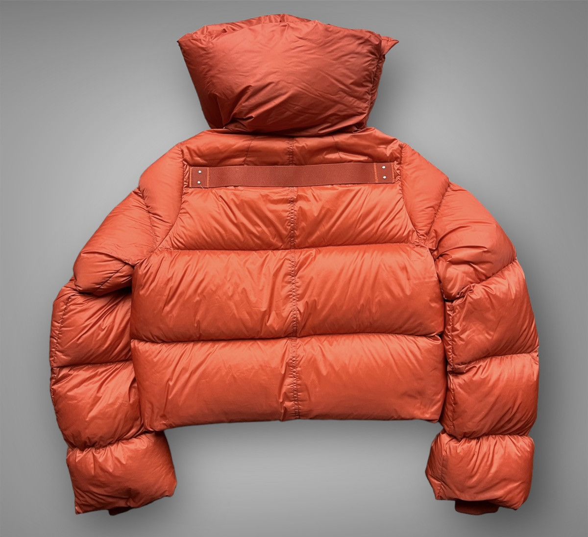 Rick Owens Cropped Funnel Neck Tonopa Down Puffer Jacket Size US S / EU 44-46 / 1 - 2 Thumbnail