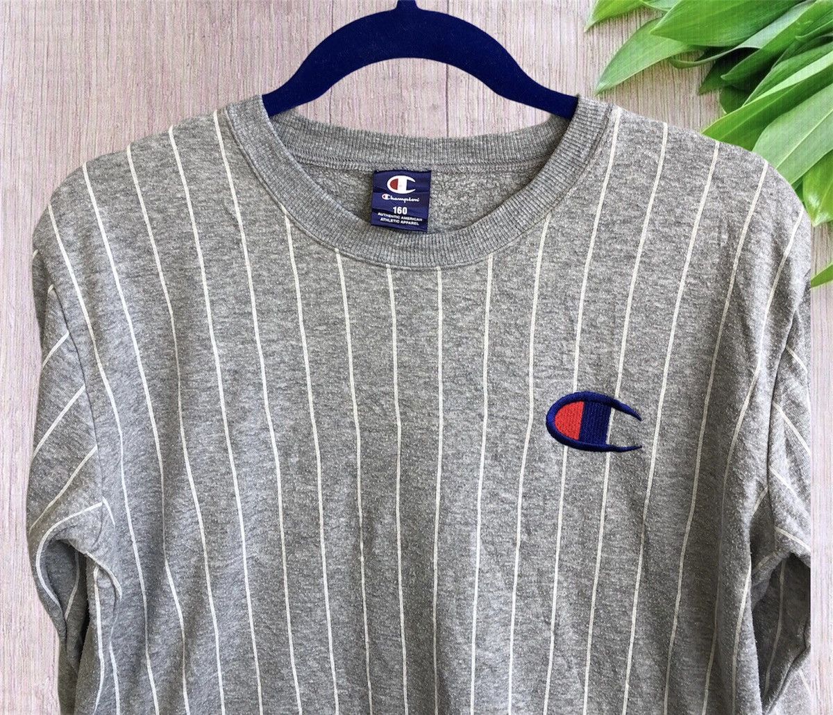 Champion champion stripe sweatshirt Size US XS / EU 42 / 0 - 3 Thumbnail