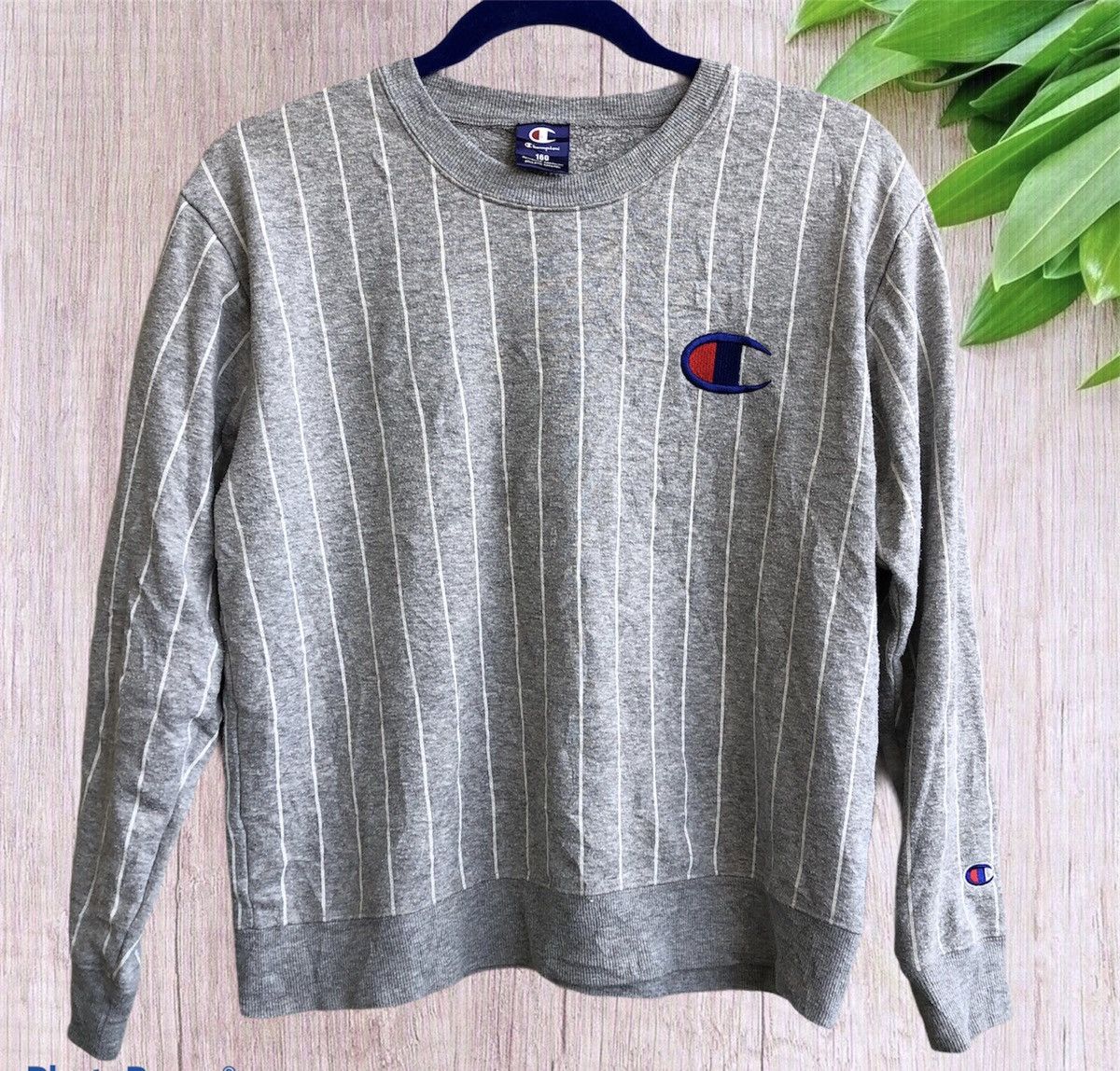 Champion champion stripe sweatshirt Size US XS / EU 42 / 0 - 2 Thumbnail