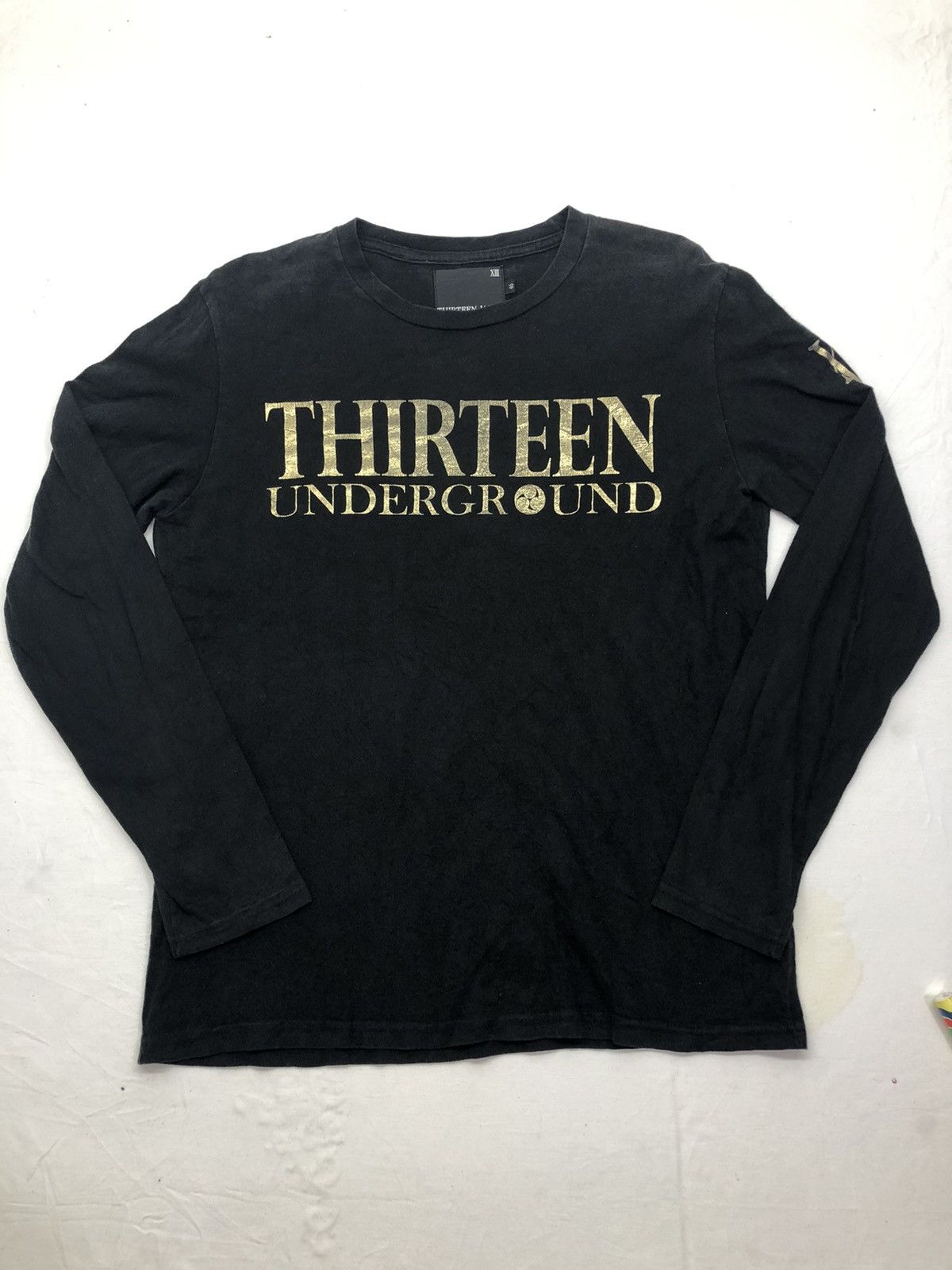 Japanese Brand Rare Japanese Thirteen Japan Long Sleeve Tshirt Size US S / EU 44-46 / 1 - 2 Thumbnail