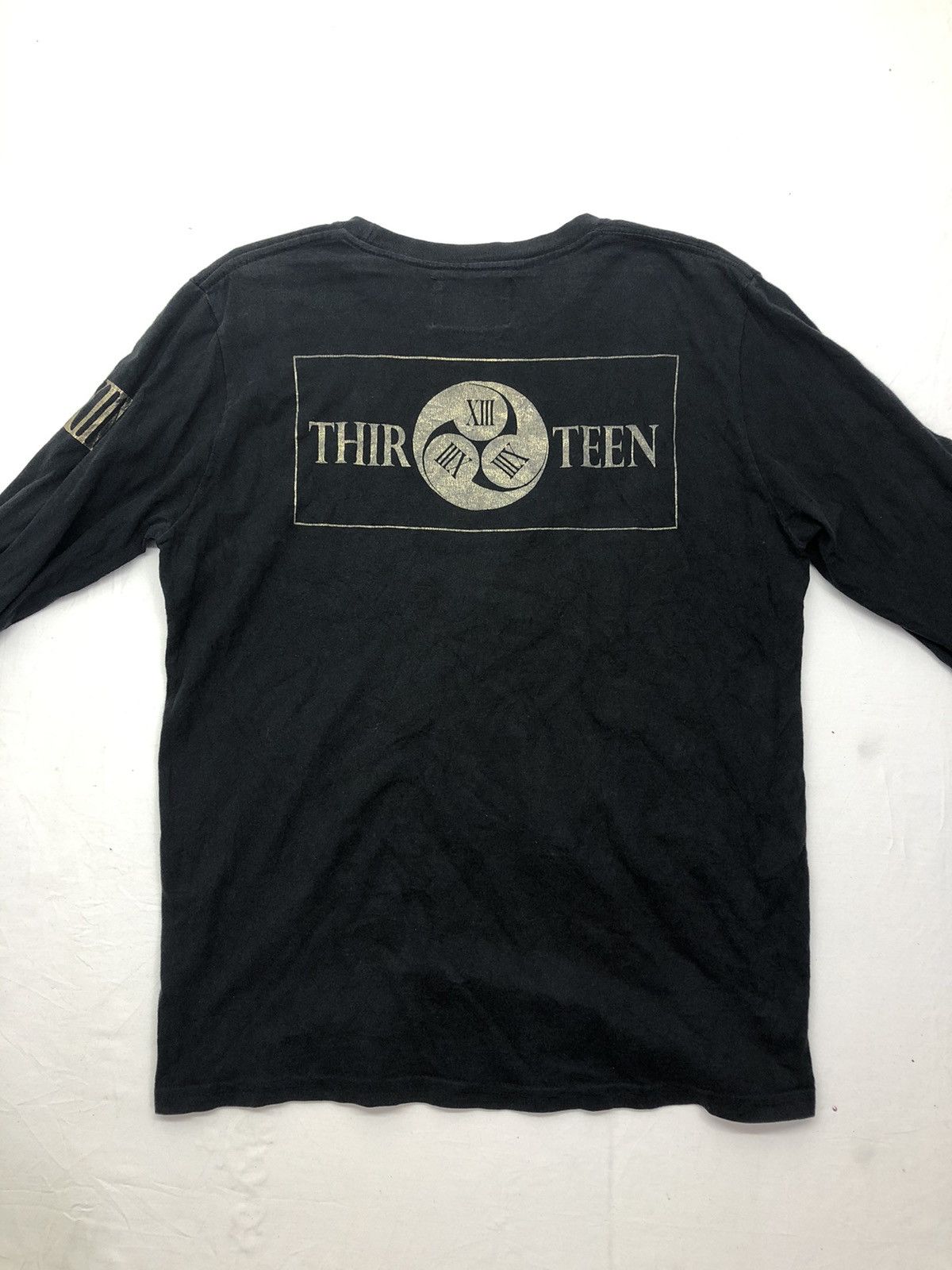 Japanese Brand Rare Japanese Thirteen Japan Long Sleeve Tshirt Size US S / EU 44-46 / 1 - 5 Thumbnail