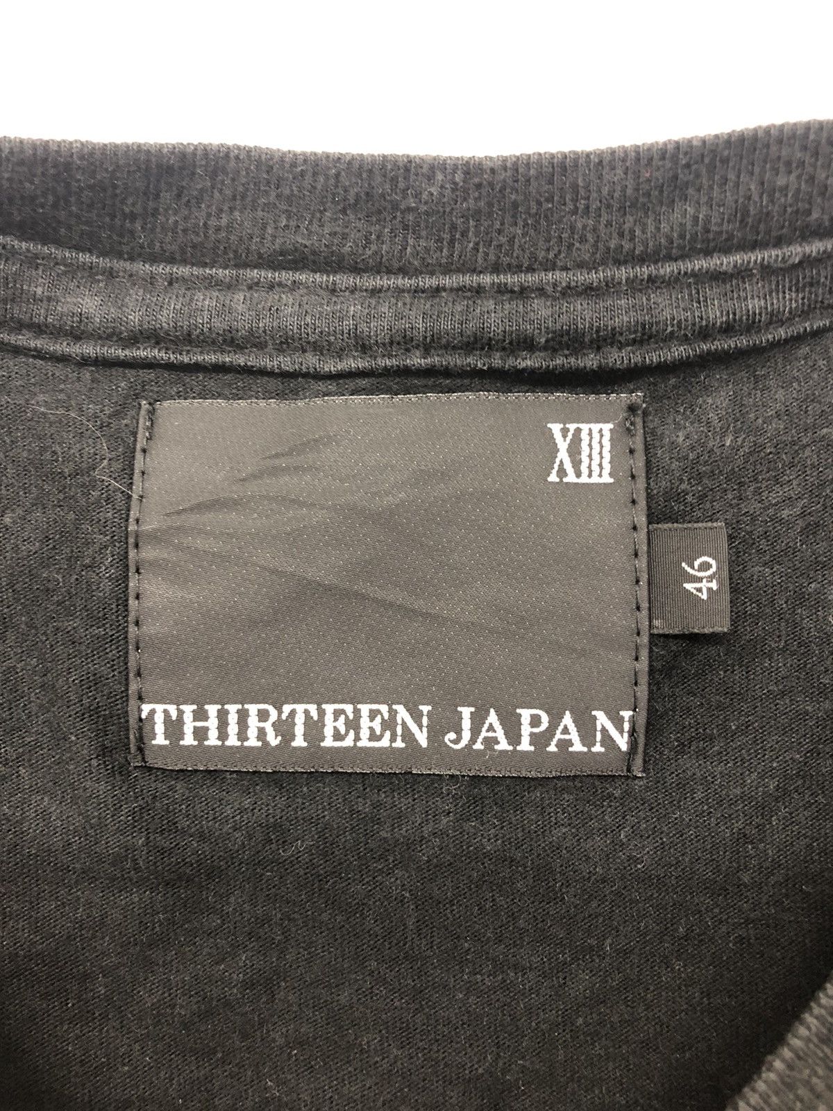 Japanese Brand Rare Japanese Thirteen Japan Long Sleeve Tshirt Size US S / EU 44-46 / 1 - 6 Thumbnail