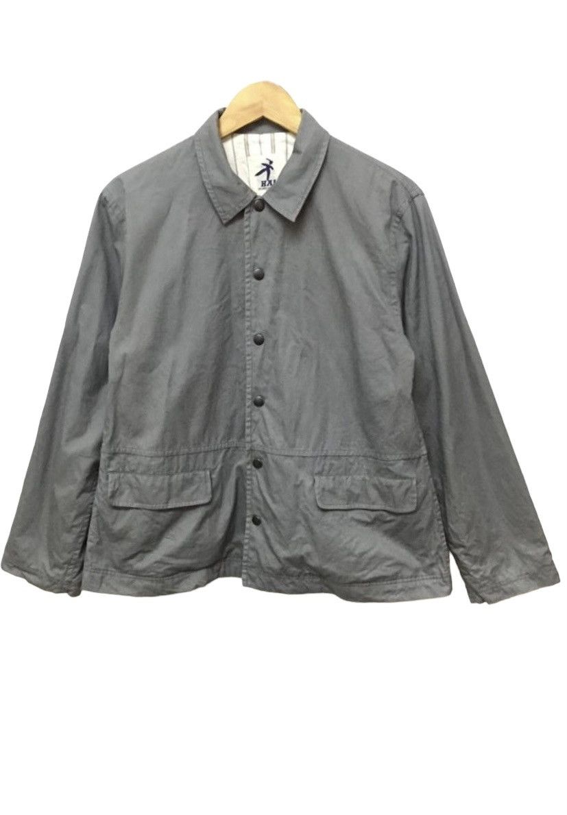 image of Hai Sporting Gear x Issey Miyake 90's Issey Miyake Hai Sporting Snap Button Flap Pocket in Grey, Wo