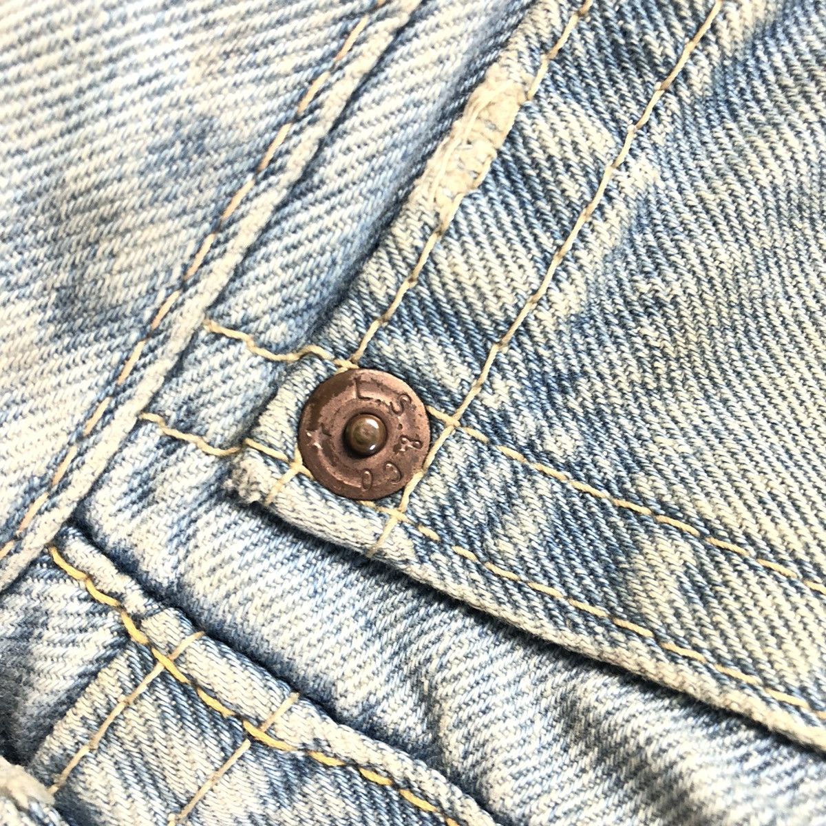 Levi's × Levi's Vintage Clothing Vintage Levis 907 Denim Boot cut Denim Pants Size US 31 - 23 Thumbnail