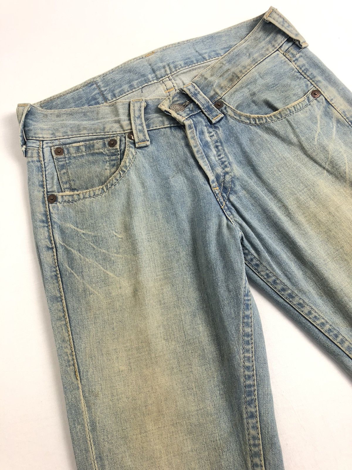 Levi's × Levi's Vintage Clothing Vintage Levis 907 Denim Boot cut Denim Pants Size US 31 - 8 Thumbnail