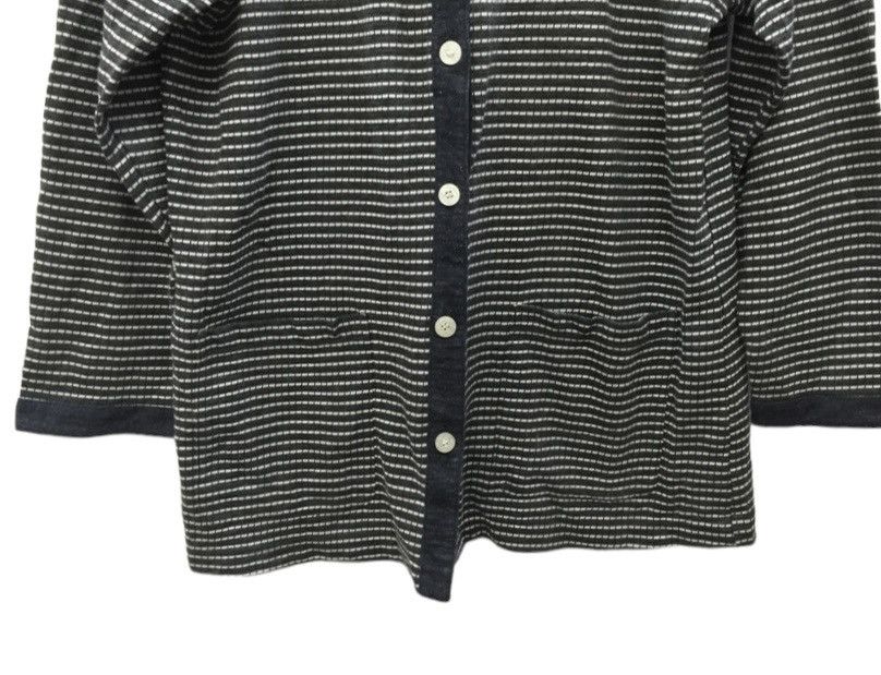Celine × Vintage CELINE Paris stripe Sweater Cardigan Size M / US 6-8 / IT 42-44 - 5 Thumbnail