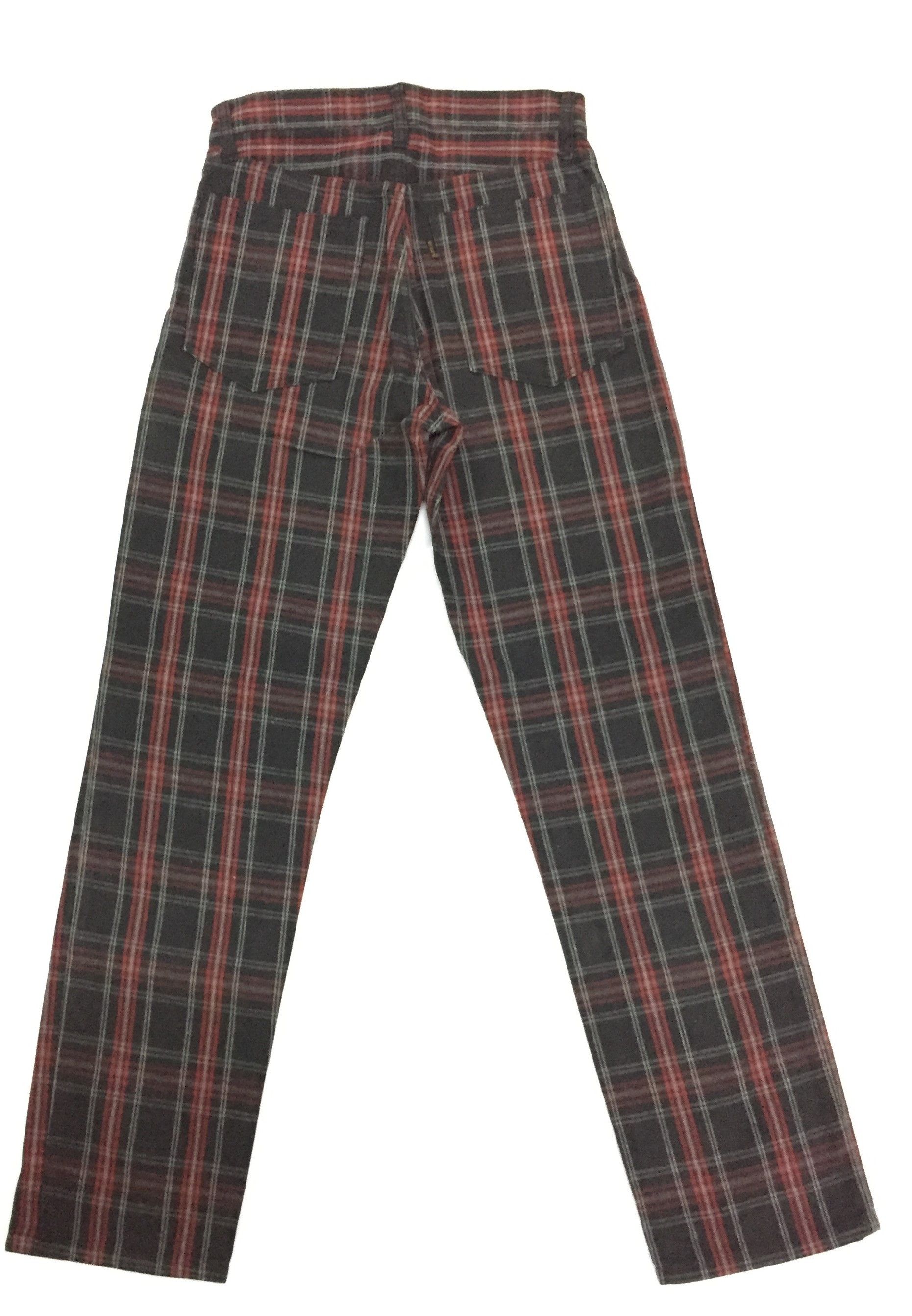 Needles 90s Nepenthes Purple Label tartan denim Size US 28 / EU 44 - 5 Thumbnail