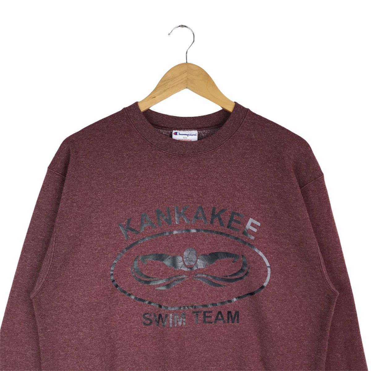 Champion Vintage Kankakee Swim Team by Champion Sweatshirt Pullover Size US M / EU 48-50 / 2 - 2 Thumbnail