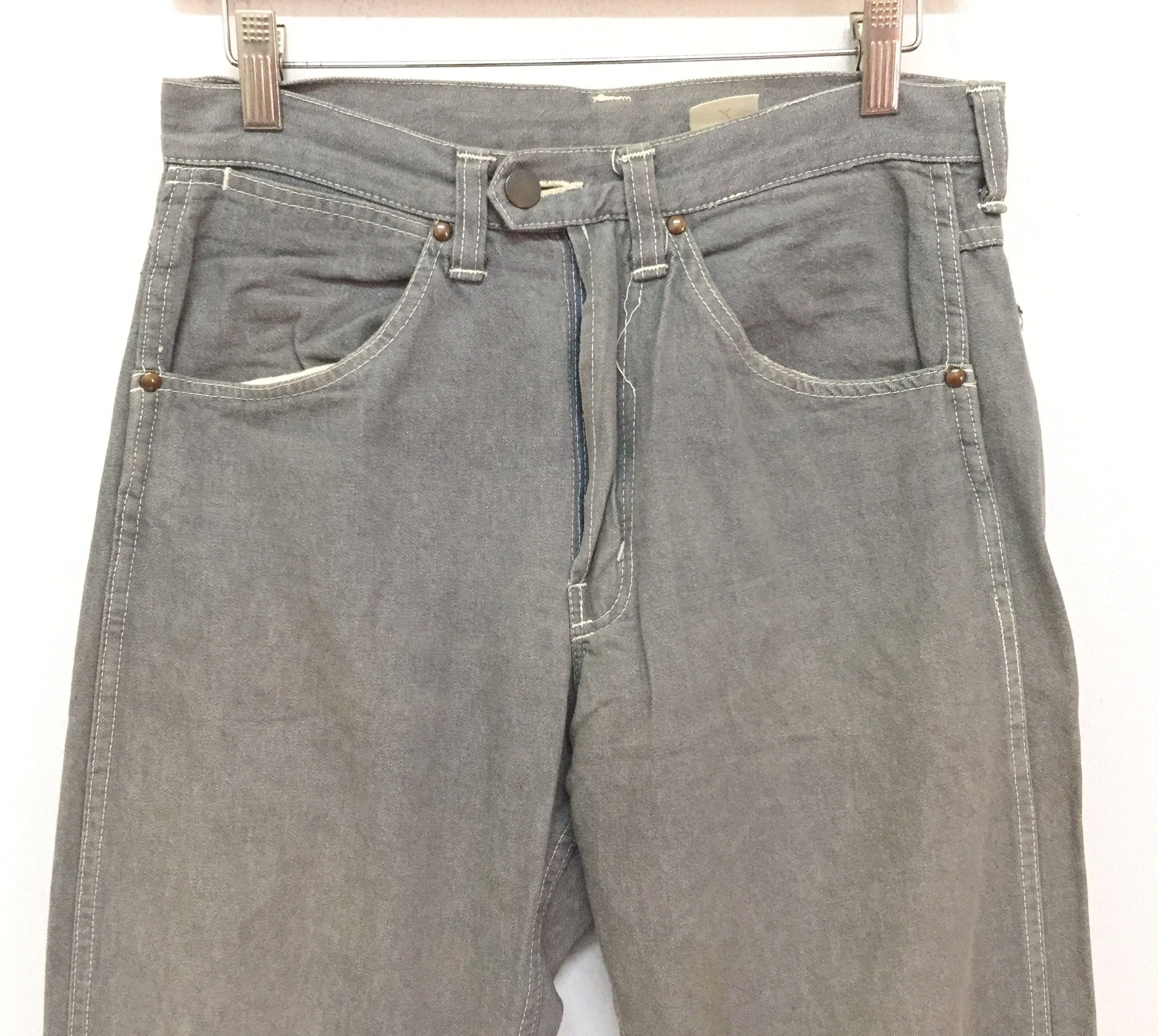 Needles HOGGS By Nepthenthes Grey Wash pants Size US 29 - 3 Thumbnail