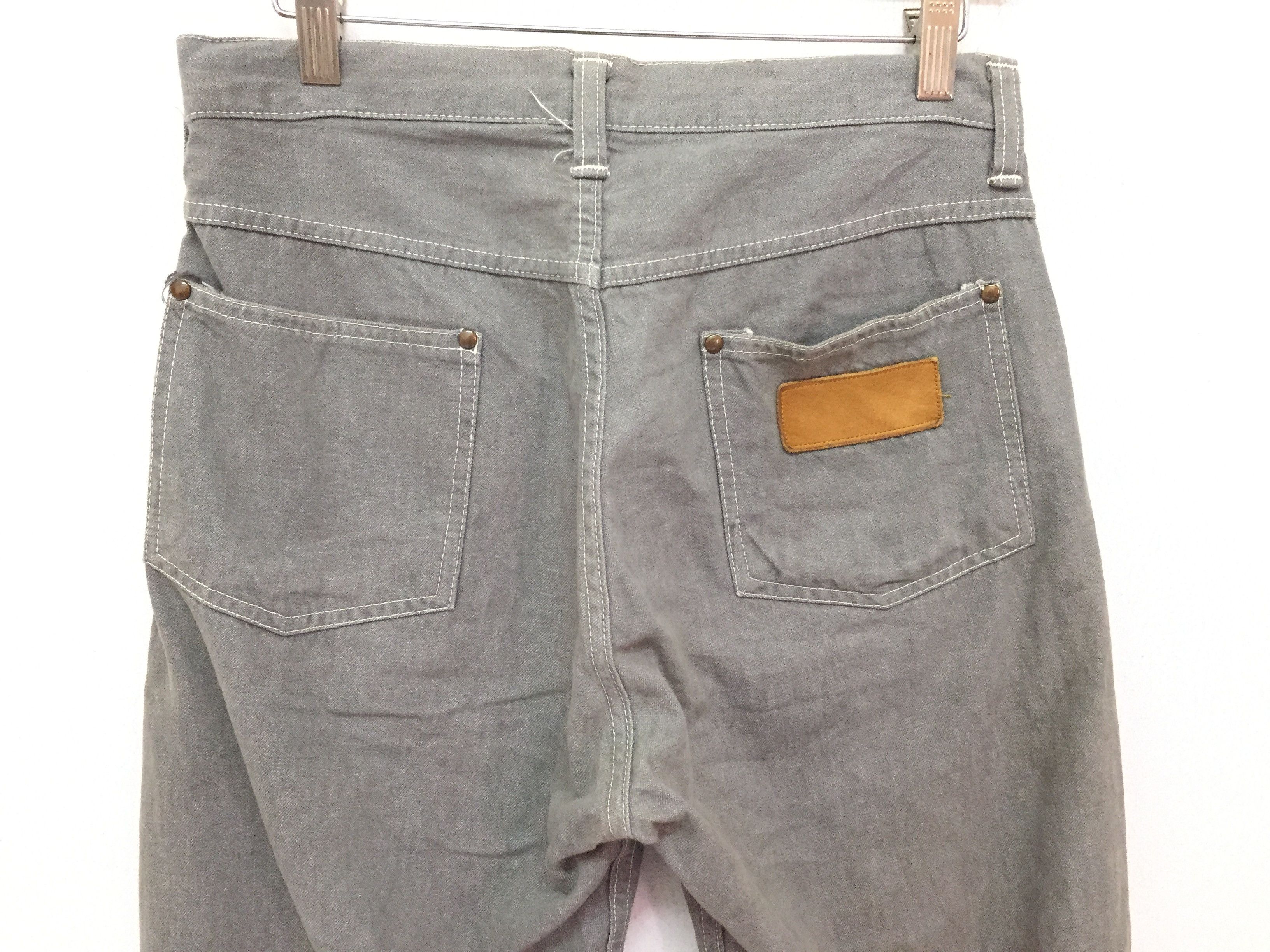 Needles HOGGS By Nepthenthes Grey Wash pants Size US 29 - 9 Thumbnail