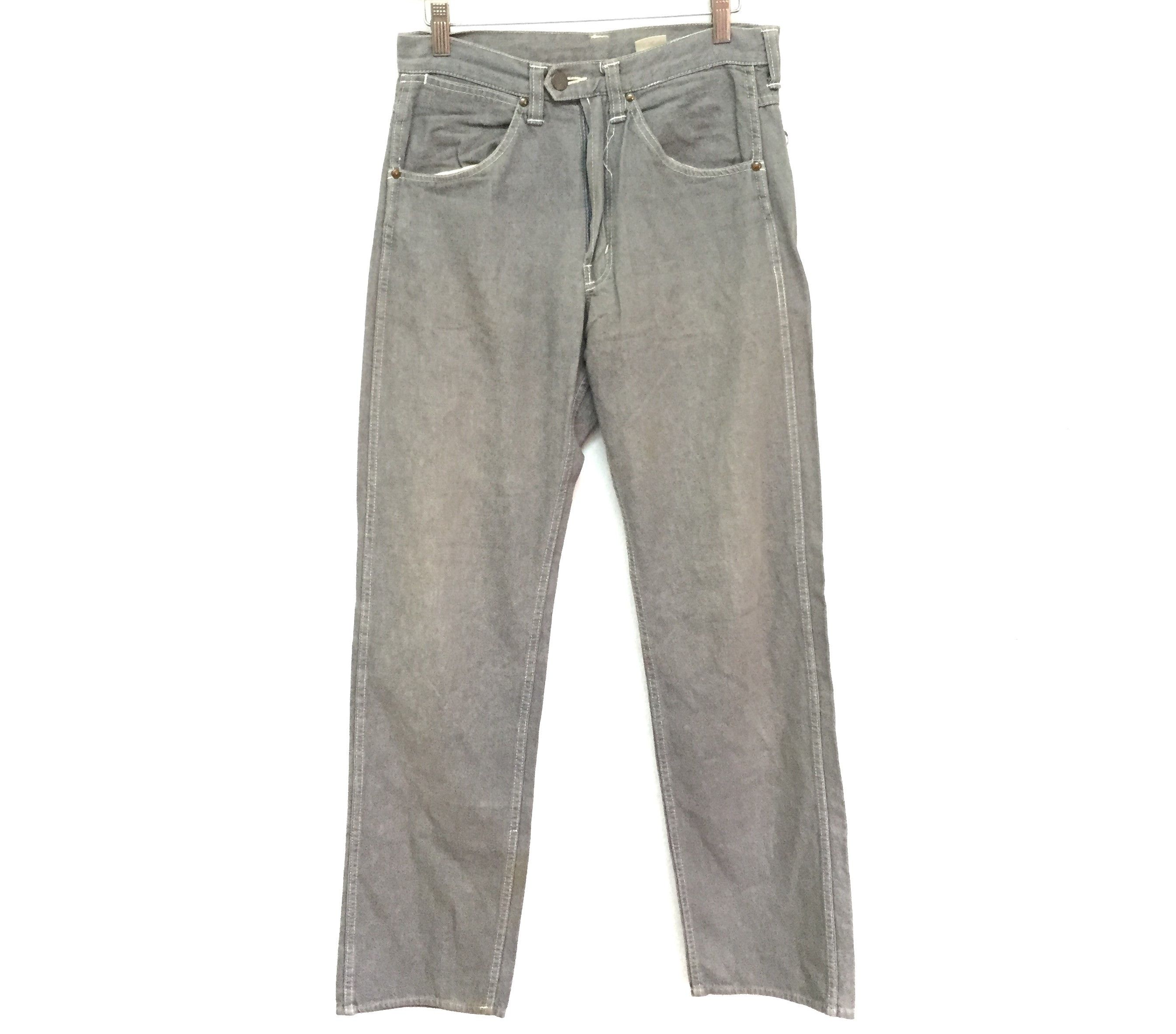 Needles HOGGS By Nepthenthes Grey Wash pants Size US 29 - 2 Thumbnail
