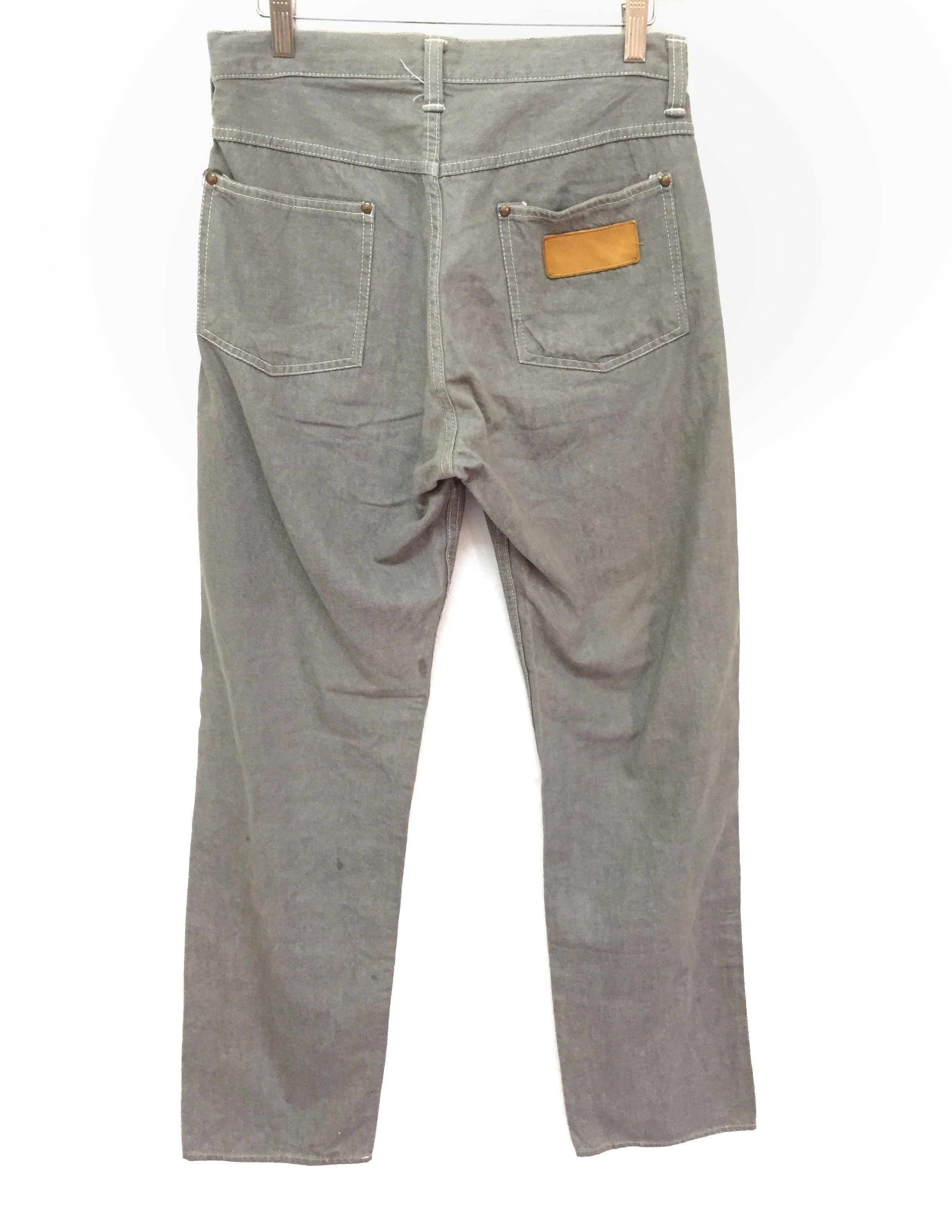 Needles HOGGS By Nepthenthes Grey Wash pants Size US 29 - 7 Thumbnail