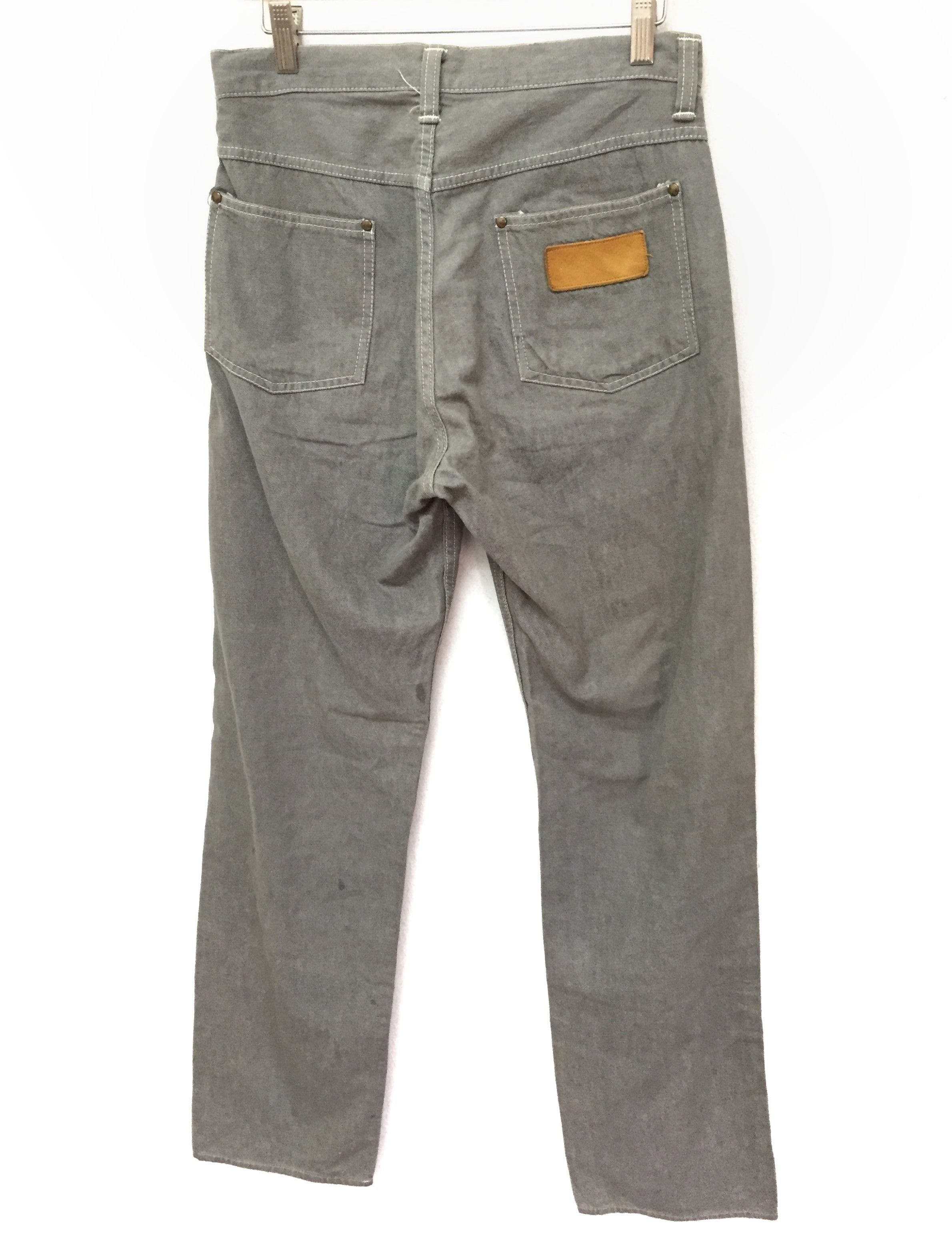Needles HOGGS By Nepthenthes Grey Wash pants Size US 29 - 8 Thumbnail