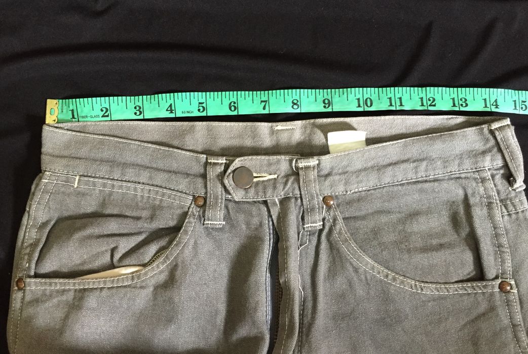 Needles HOGGS By Nepthenthes Grey Wash pants Grailed