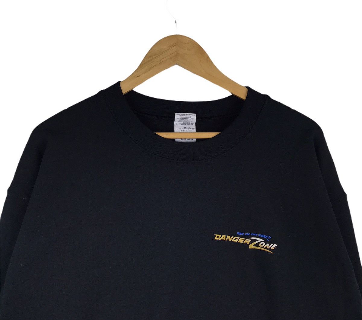 Gildan Vintage Y2K Danger Zone Racing Car Sweatshirt Pullover Size US L / EU 52-54 / 3 - 5 Thumbnail