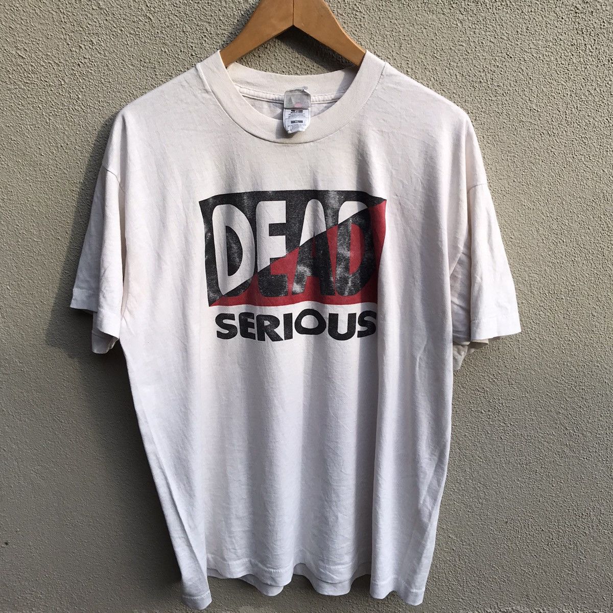 Vintage Vintage DEAD SERIOUS god jesus wording tee Size US XL / EU 56 / 4 - 2 Thumbnail