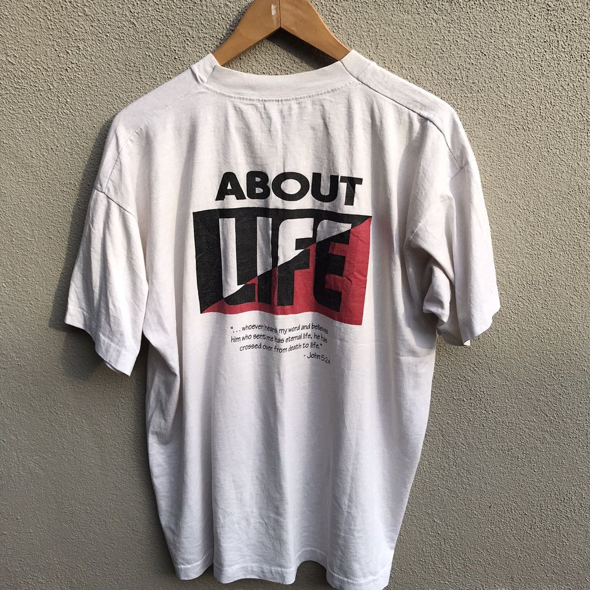 Vintage Vintage DEAD SERIOUS god jesus wording tee Size US XL / EU 56 / 4 - 3 Thumbnail