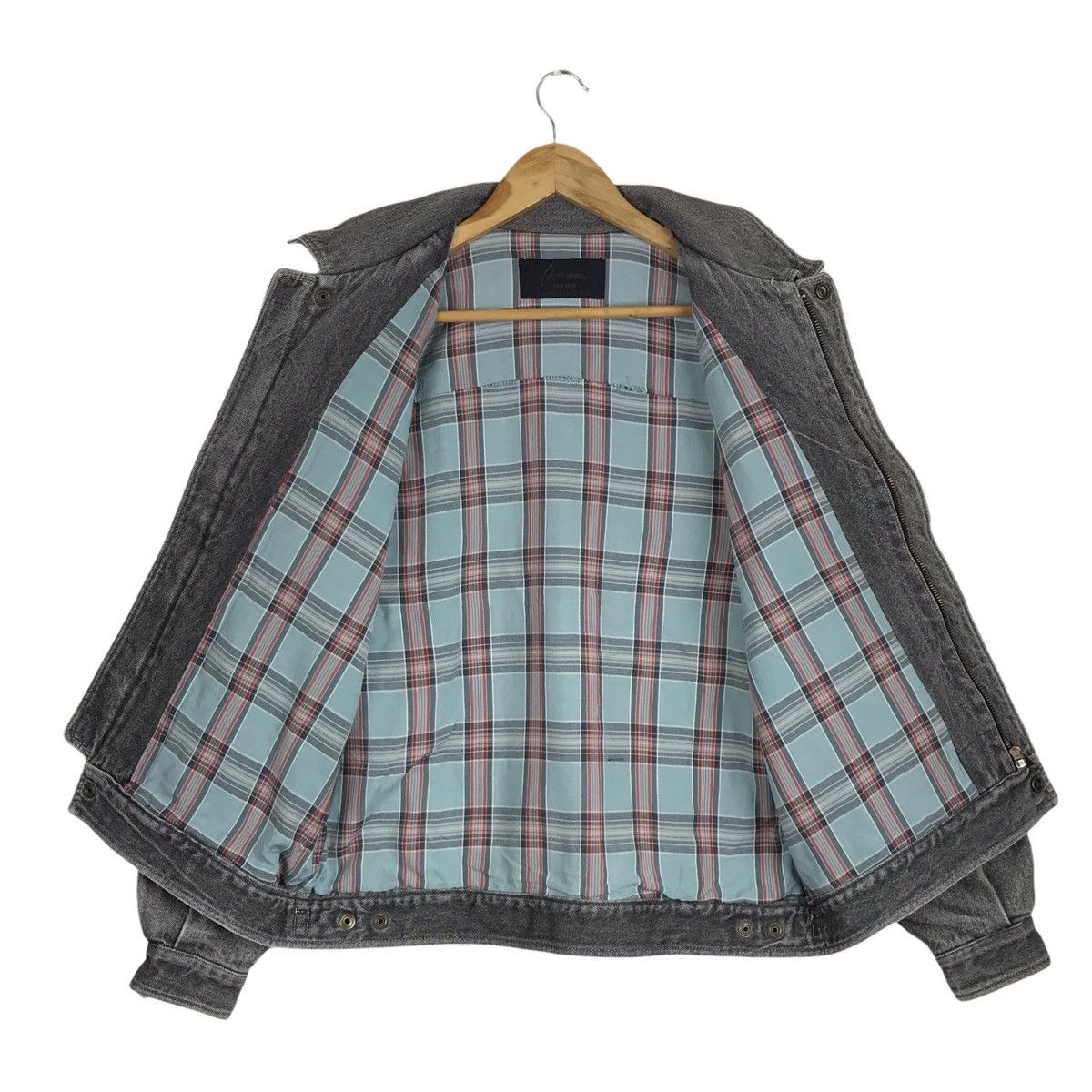 Japanese Brand Vintage Japanese Brand Boro Shashiko Denim Trucker Jacket Size US M / EU 48-50 / 2 - 8 Thumbnail