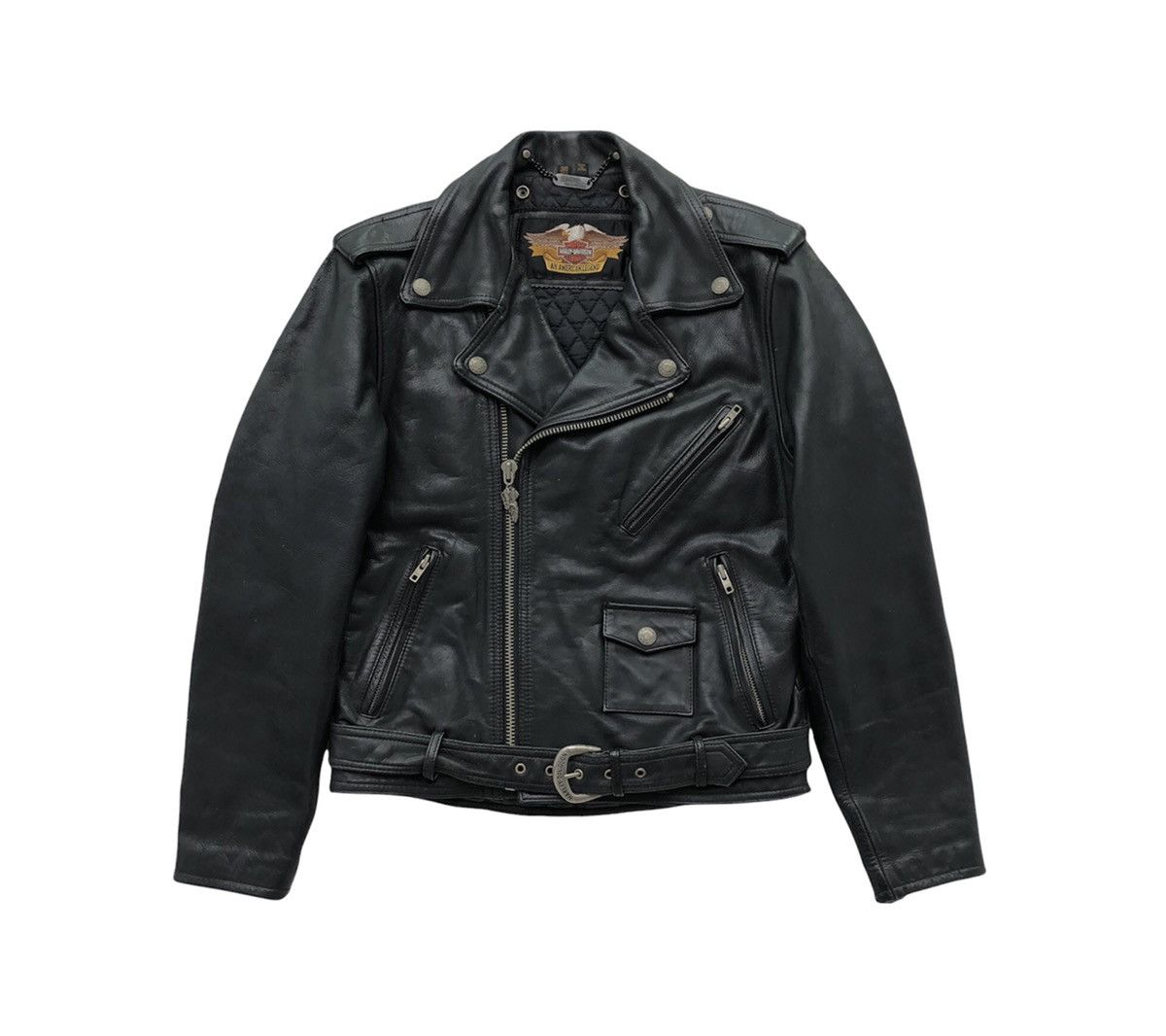 Harley Davidson Harley Davidson Riders Double Collar Leather Jacket Size US M / EU 48-50 / 2 - 1 Thumbnail
