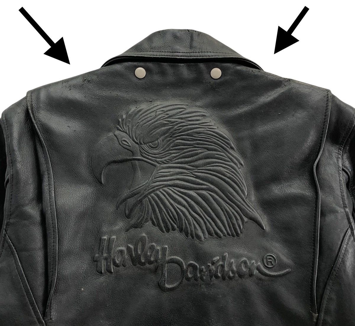 Harley Davidson Harley Davidson Riders Double Collar Leather Jacket Size US M / EU 48-50 / 2 - 16 Thumbnail