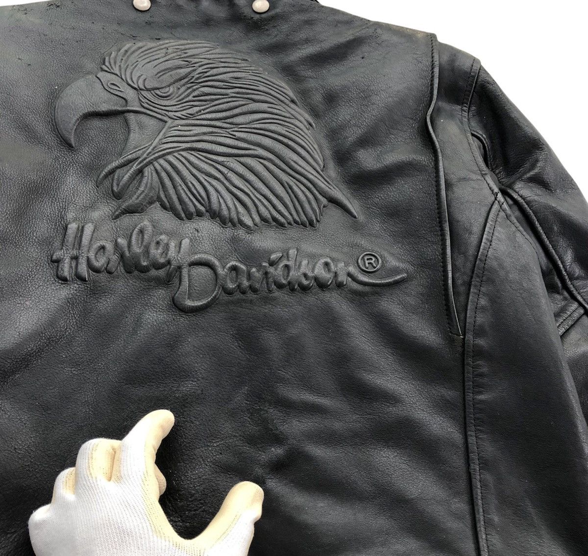 Harley Davidson Harley Davidson Riders Double Collar Leather Jacket Size US M / EU 48-50 / 2 - 17 Thumbnail