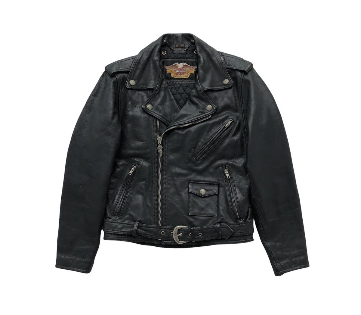 Harley Davidson Harley Davidson Riders Double Collar Leather Jacket Size US M / EU 48-50 / 2 - 10 Thumbnail