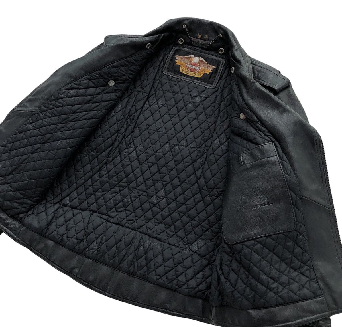 Harley Davidson Harley Davidson Riders Double Collar Leather Jacket Size US M / EU 48-50 / 2 - 6 Thumbnail