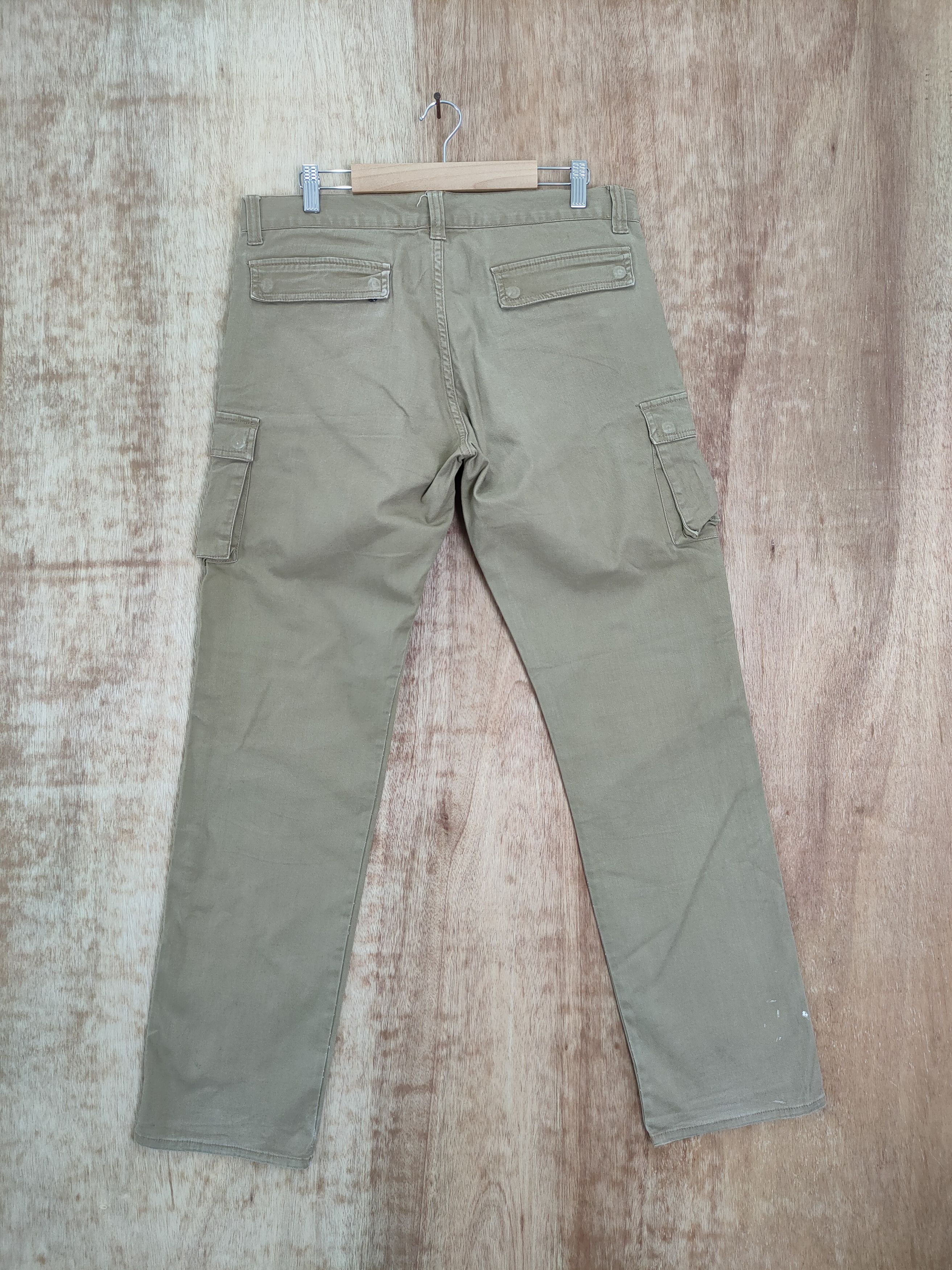 Japanese Brand DLL Double Focus japan painter worker cargo pants #711 Size US 33 - 7 Thumbnail