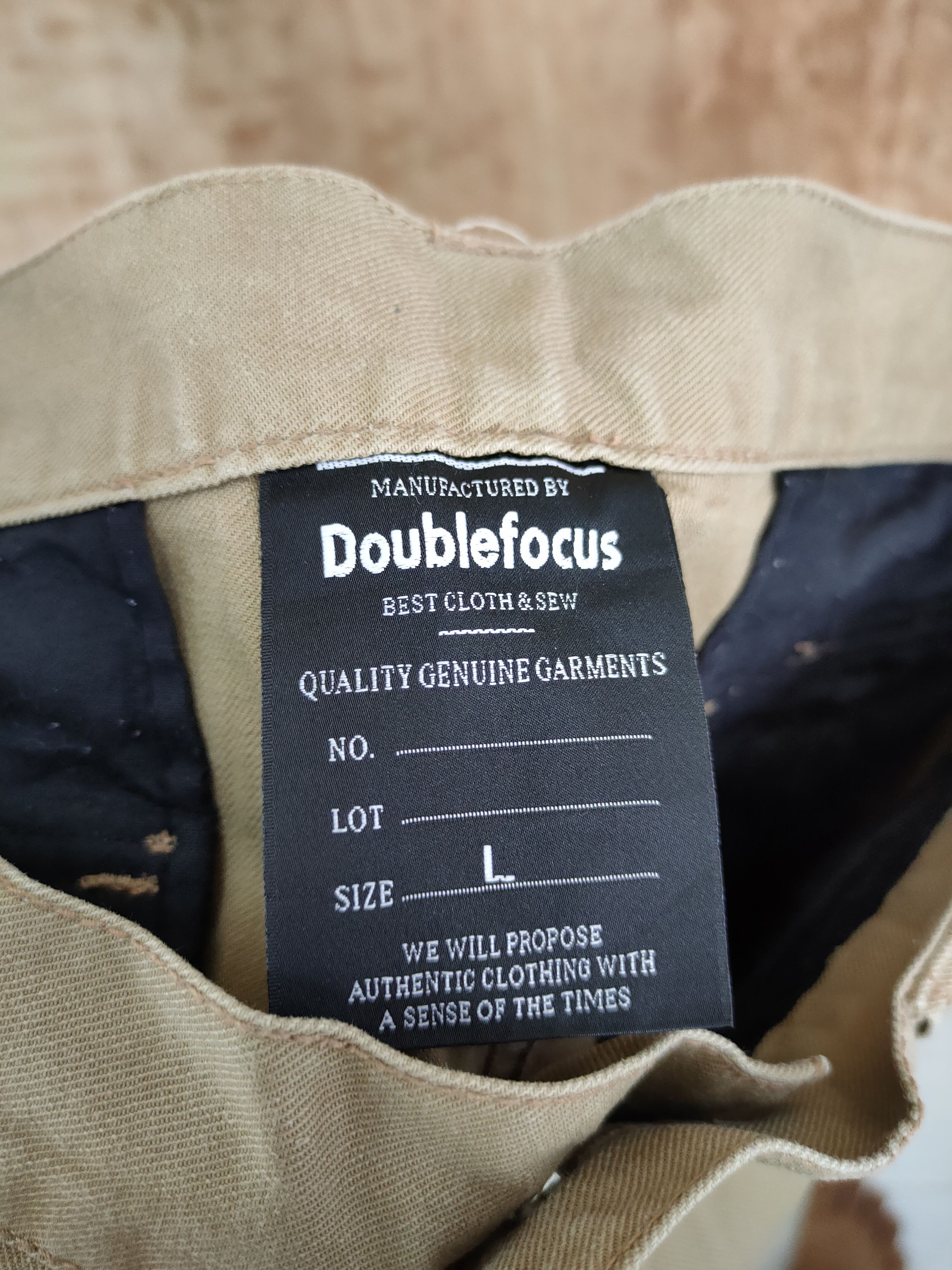 Japanese Brand DLL Double Focus japan painter worker cargo pants #711 Size US 33 - 10 Thumbnail