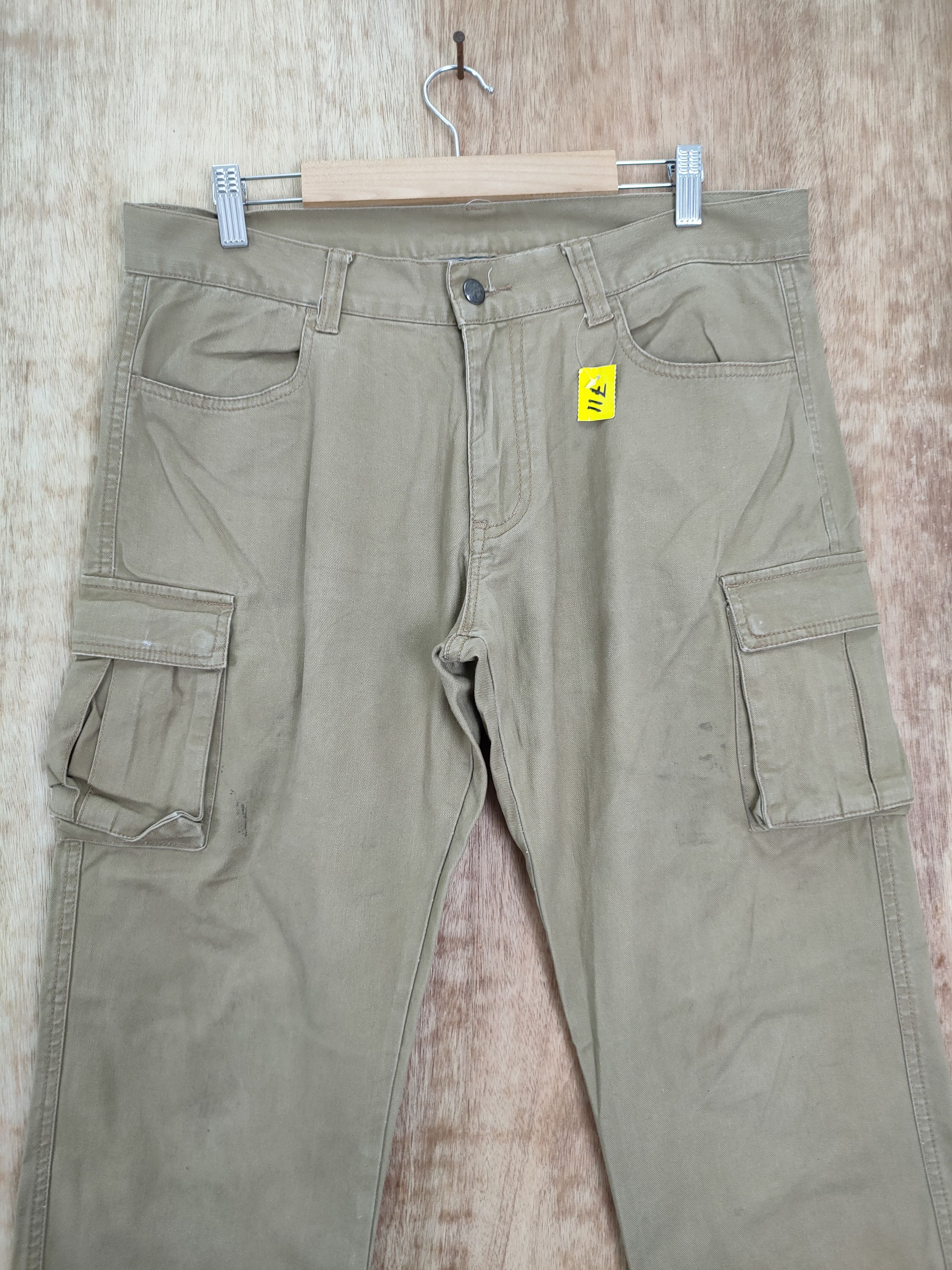 Japanese Brand DLL Double Focus japan painter worker cargo pants #711 Size US 33 - 4 Thumbnail