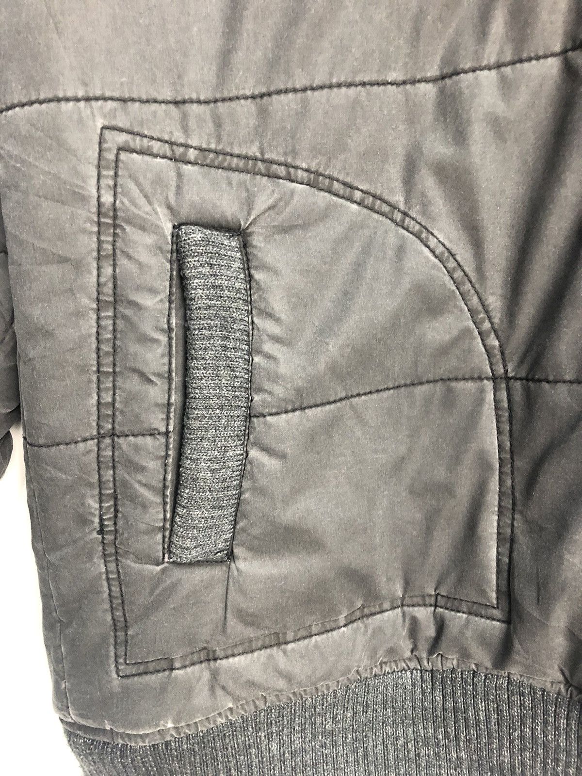Japanese Brand Sky Bomber Faded Black Hoodie Bomber Jacket Size US M / EU 48-50 / 2 - 3 Thumbnail