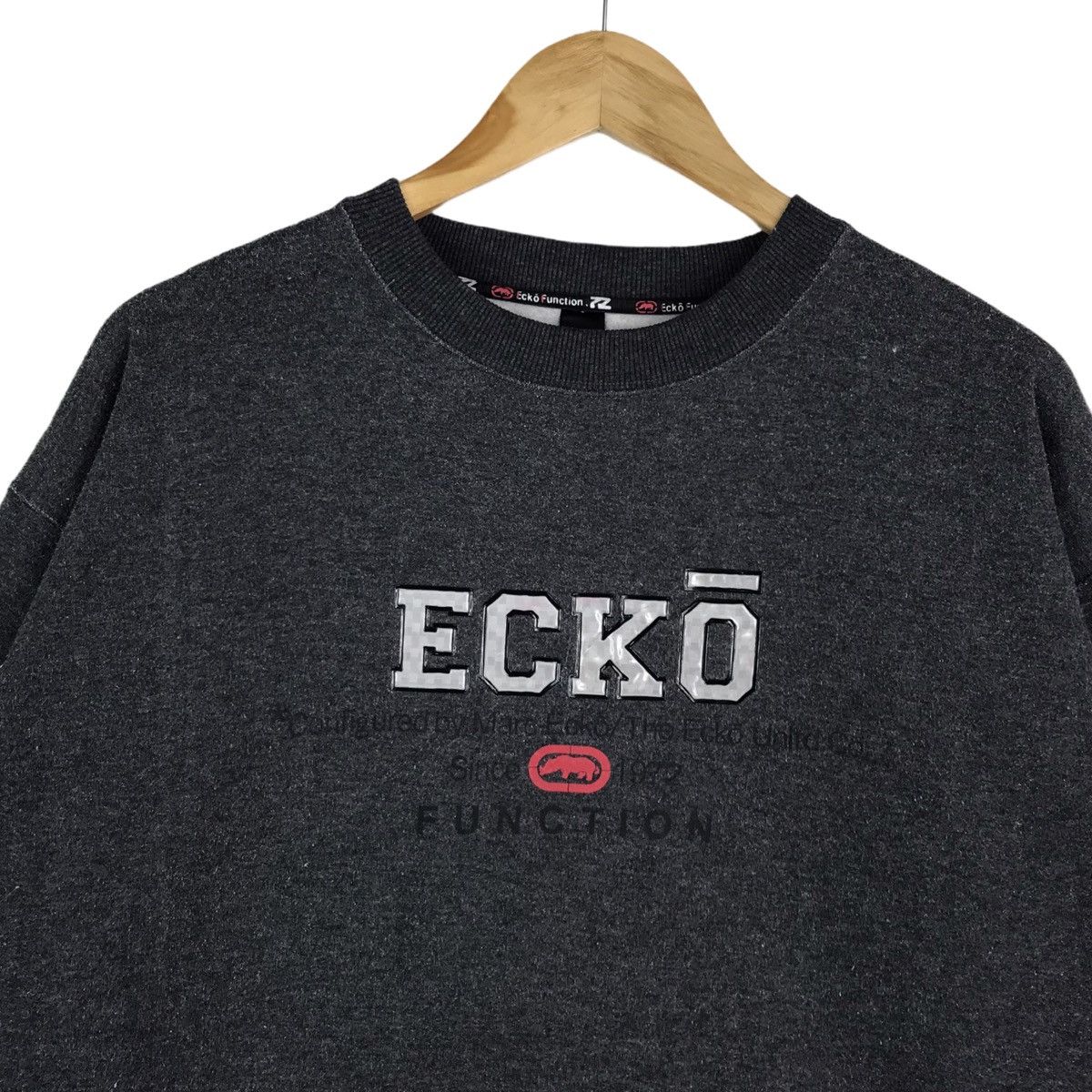Vintage Vintage Ecko Function Hip Hop Sweatshirt Pullover Size US L / EU 52-54 / 3 - 2 Thumbnail