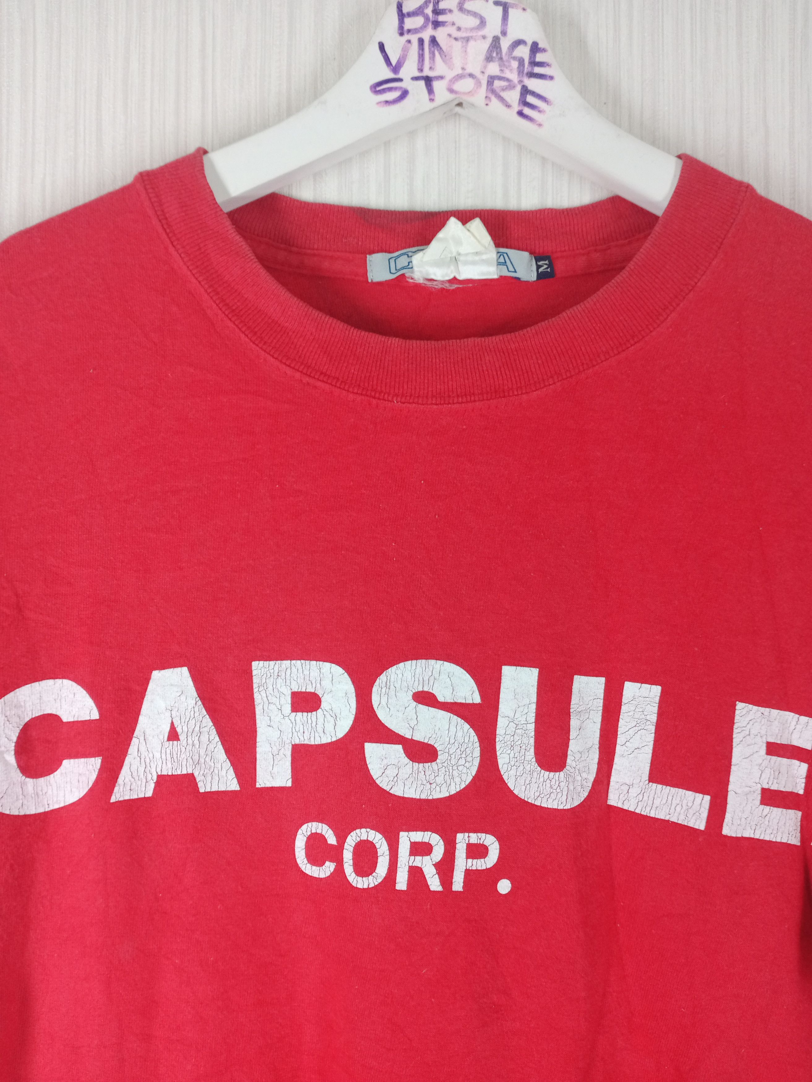 Cartoon Network Vintage Dragon Ball Z Capsule Corp Japanese Anime Tee Size US M / EU 48-50 / 2 - 4 Thumbnail