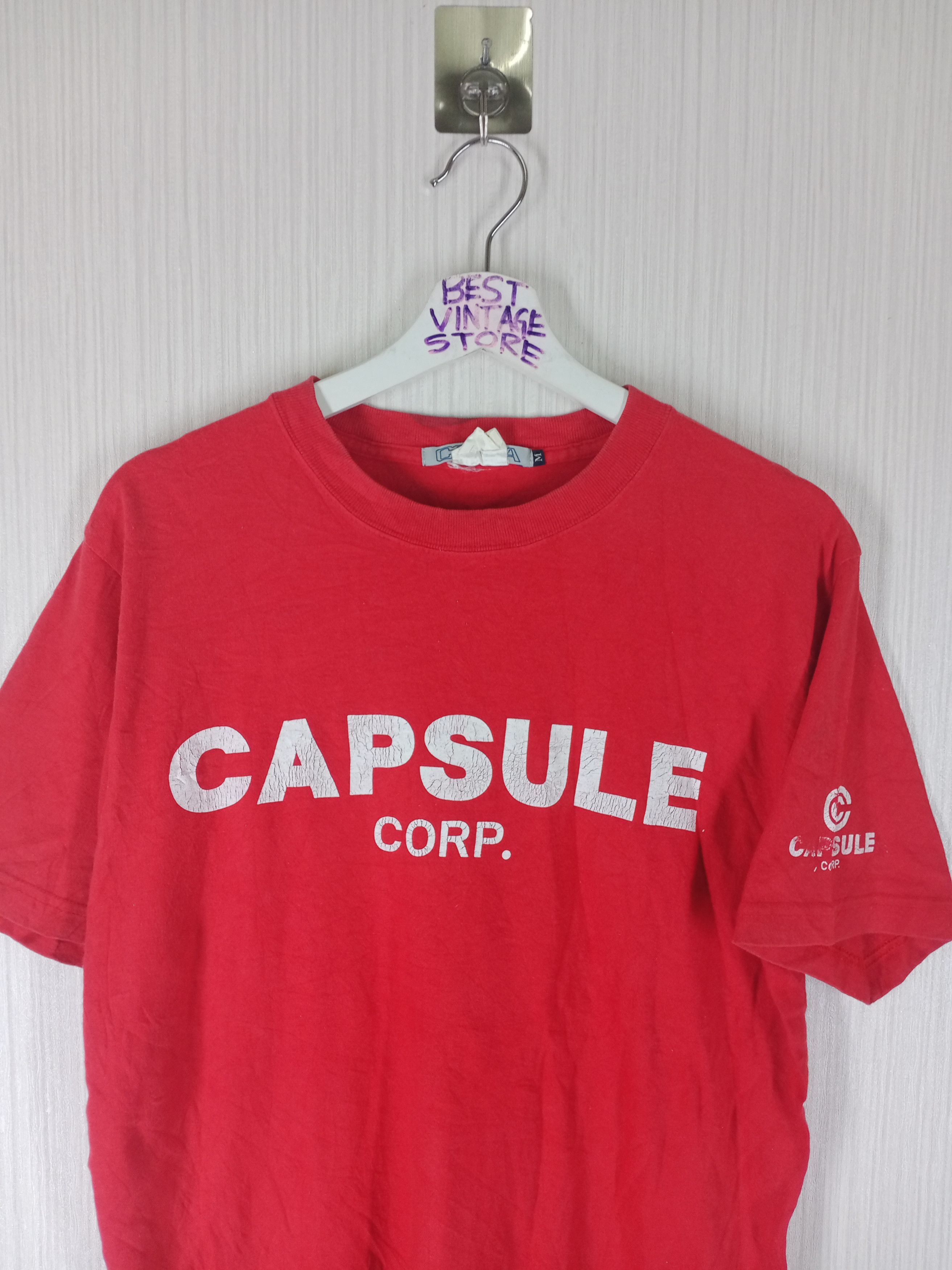 Cartoon Network Vintage Dragon Ball Z Capsule Corp Japanese Anime Tee Size US M / EU 48-50 / 2 - 5 Thumbnail