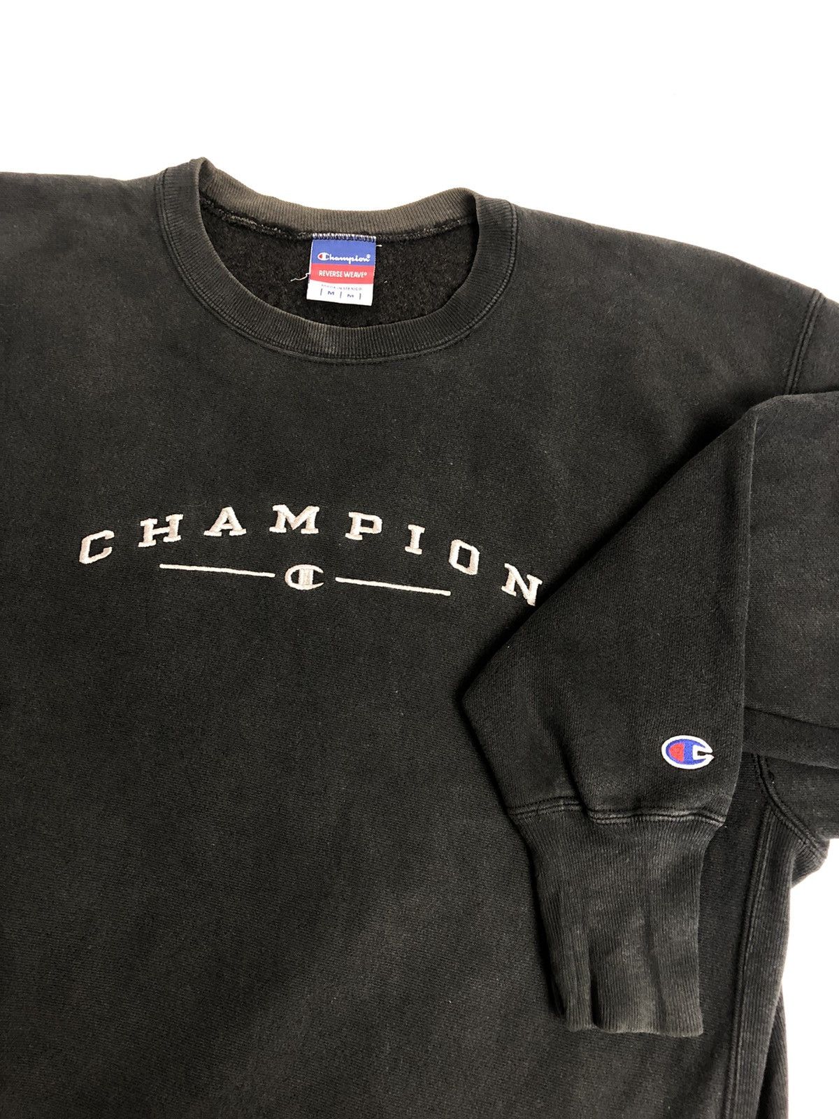 Champion × Vintage Vintage Champion Reverse Weave Spell Out Sweatshirt Size US M / EU 48-50 / 2 - 11 Thumbnail