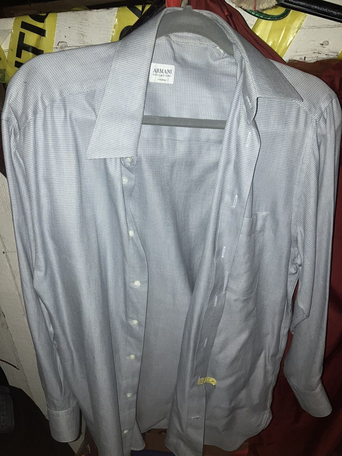 Armani × Designer Armani Collezioni designer button down dress shirt size 15.5 Size US L / EU 52-54 / 3 - 9 Thumbnail
