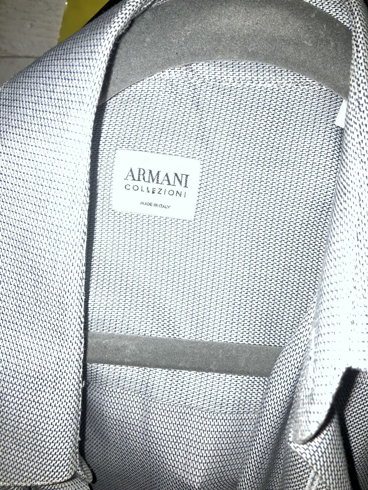 Armani × Designer Armani Collezioni designer button down dress shirt size 15.5 Size US L / EU 52-54 / 3 - 3 Thumbnail