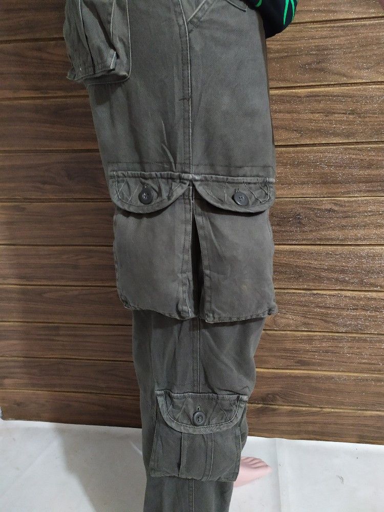 Japanese Brand 🔥CKELLEN Cargo Multi pocket Tactical Pants Size US 30 / EU 46 - 5 Thumbnail