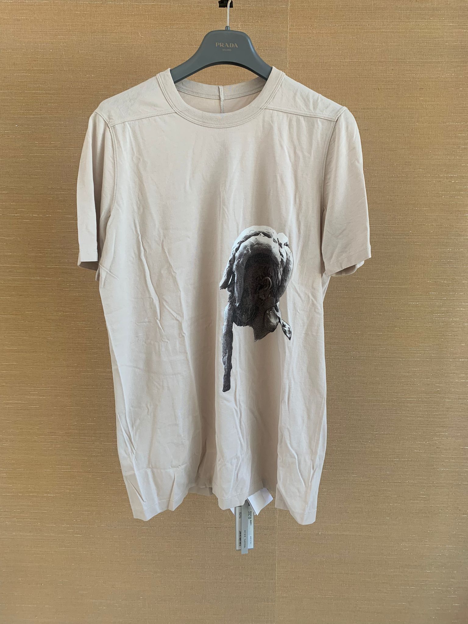 Rick Owens Thomas Houseago - Level Tee Size US S / EU 44-46 / 1 - 2 Thumbnail