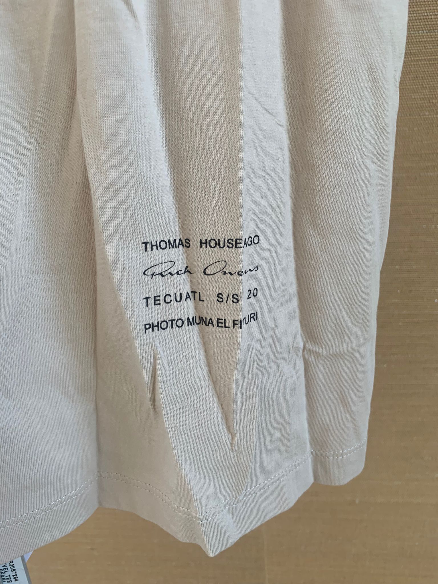 Rick Owens Thomas Houseago - Level Tee Size US S / EU 44-46 / 1 - 14 Thumbnail