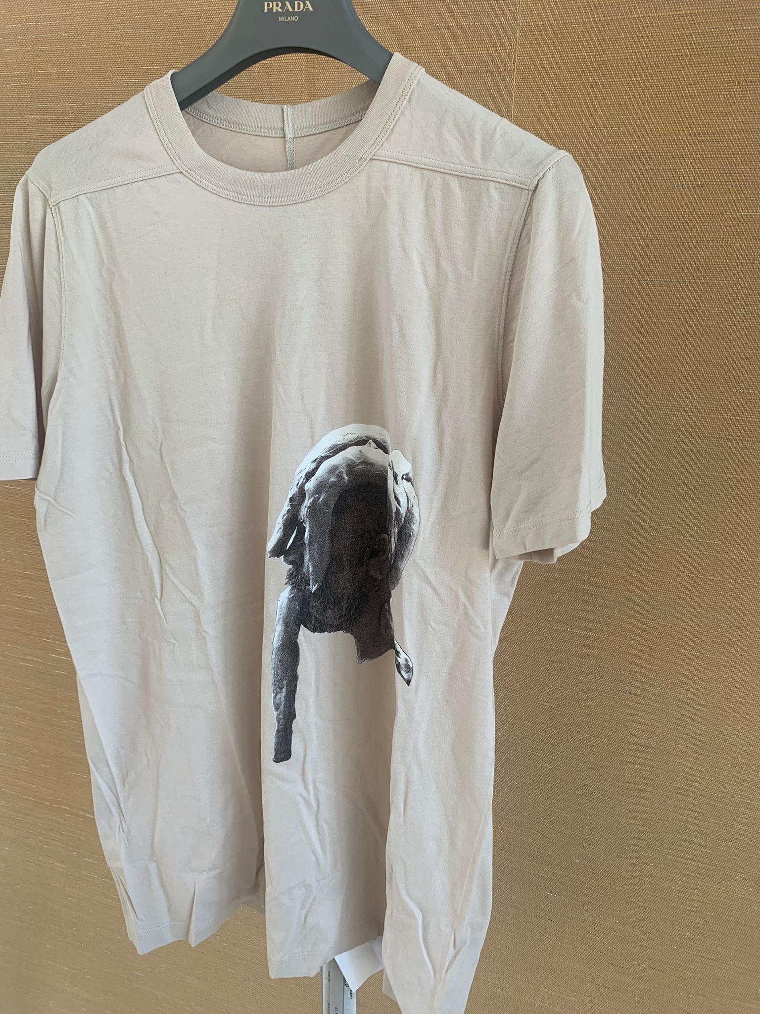 Rick Owens Thomas Houseago - Level Tee Size US S / EU 44-46 / 1 - 9 Thumbnail