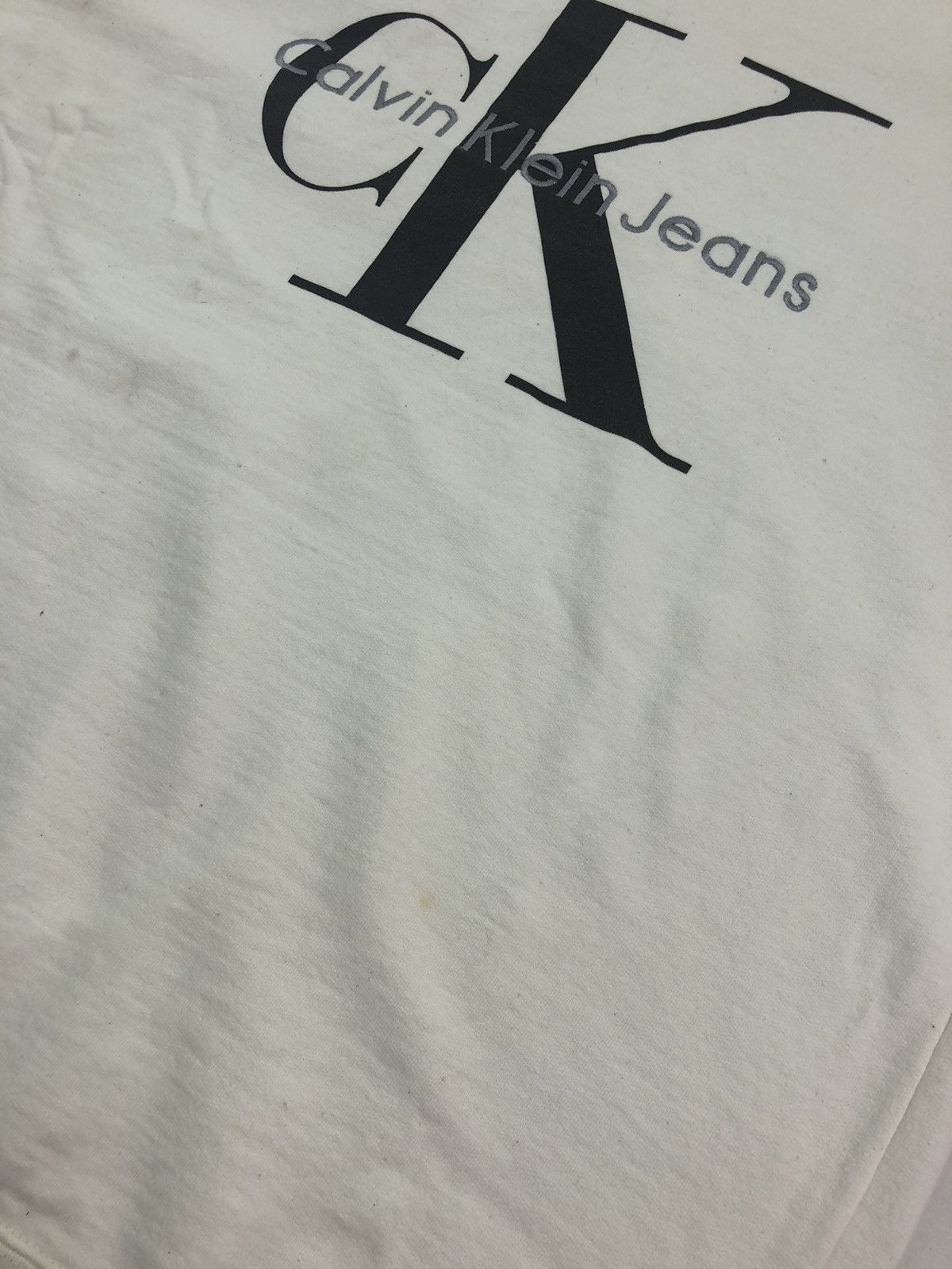 Calvin Klein Vintage Calvin Klein Big Logo Sweatshirt Size US M / EU 48-50 / 2 - 6 Thumbnail