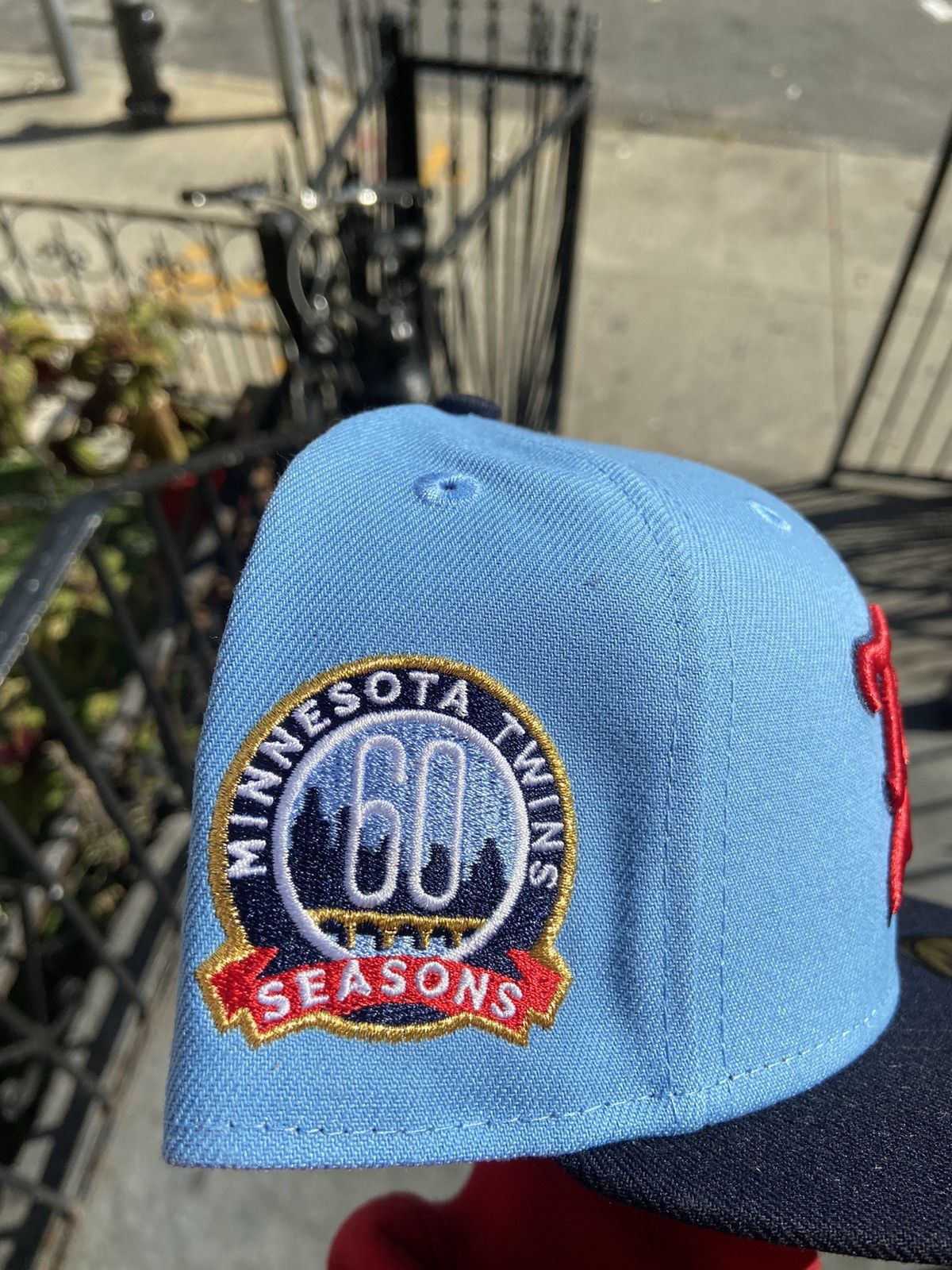 Hat Club × MLB × New Era 7 1/2 Minnesota Twins Script Jersey 2 Tone New Era Fitted Size ONE SIZE - 2 Thumbnail
