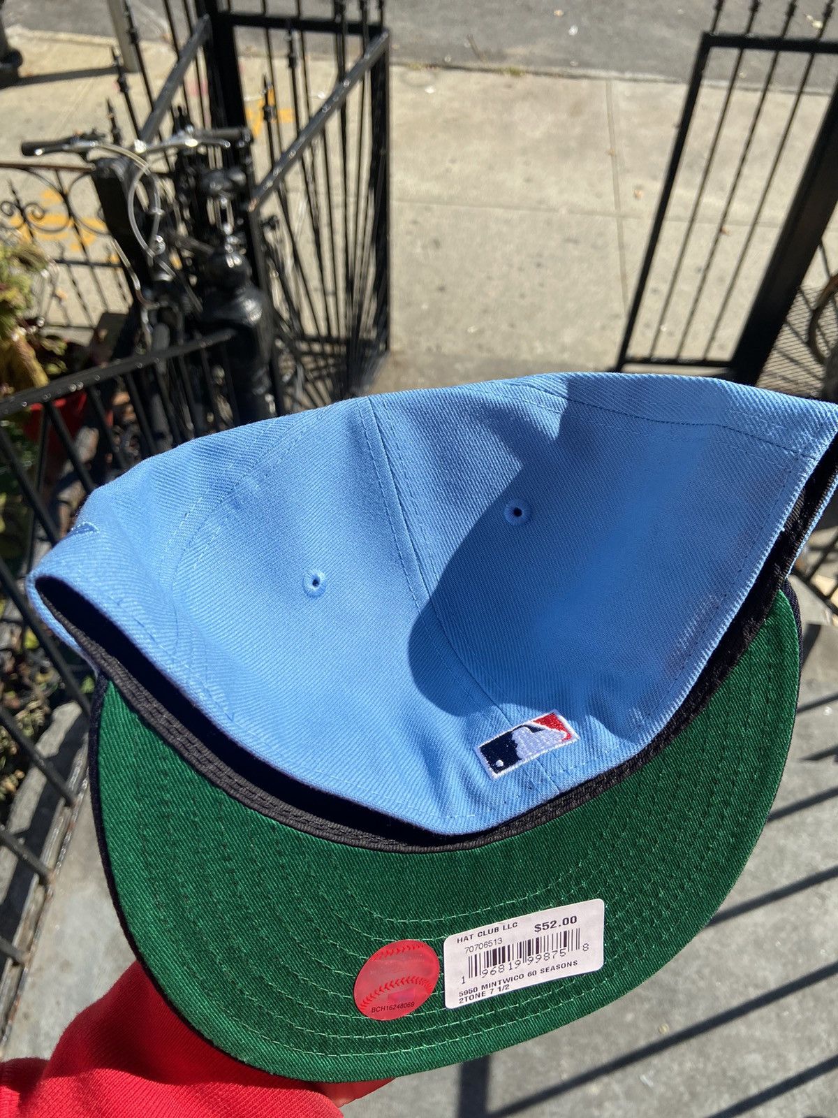 Hat Club × MLB × New Era 7 1/2 Minnesota Twins Script Jersey 2 Tone New Era Fitted Size ONE SIZE - 3 Thumbnail