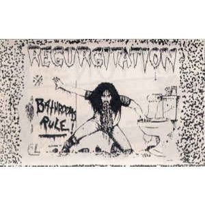 Band Tees Vintage Regurgitation Bathroom Rules Grindcore Band Promo Size US M / EU 48-50 / 2 - 7 Thumbnail