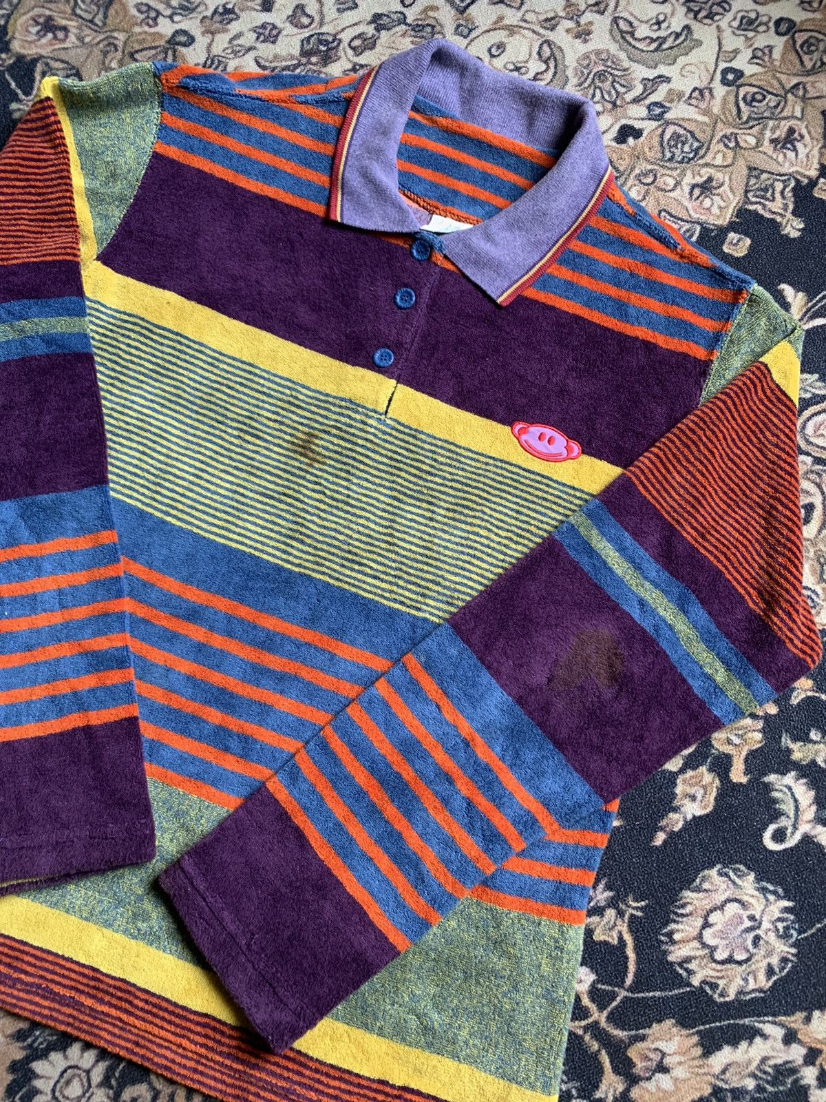 Vintage Oilily Polo Shirt Long Sleeve