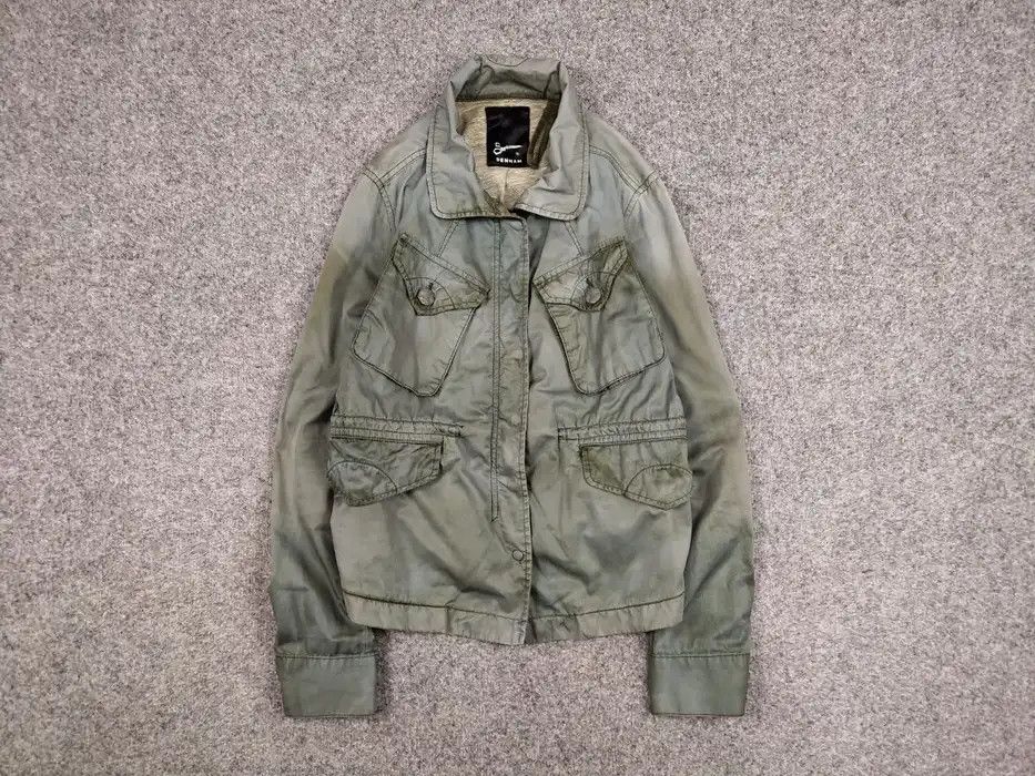 DENHAM Vintage Denham Hobo Japanese Garment dyed Pocket Jacket Size M / US 6-8 / IT 42-44 - 1 Thumbnail