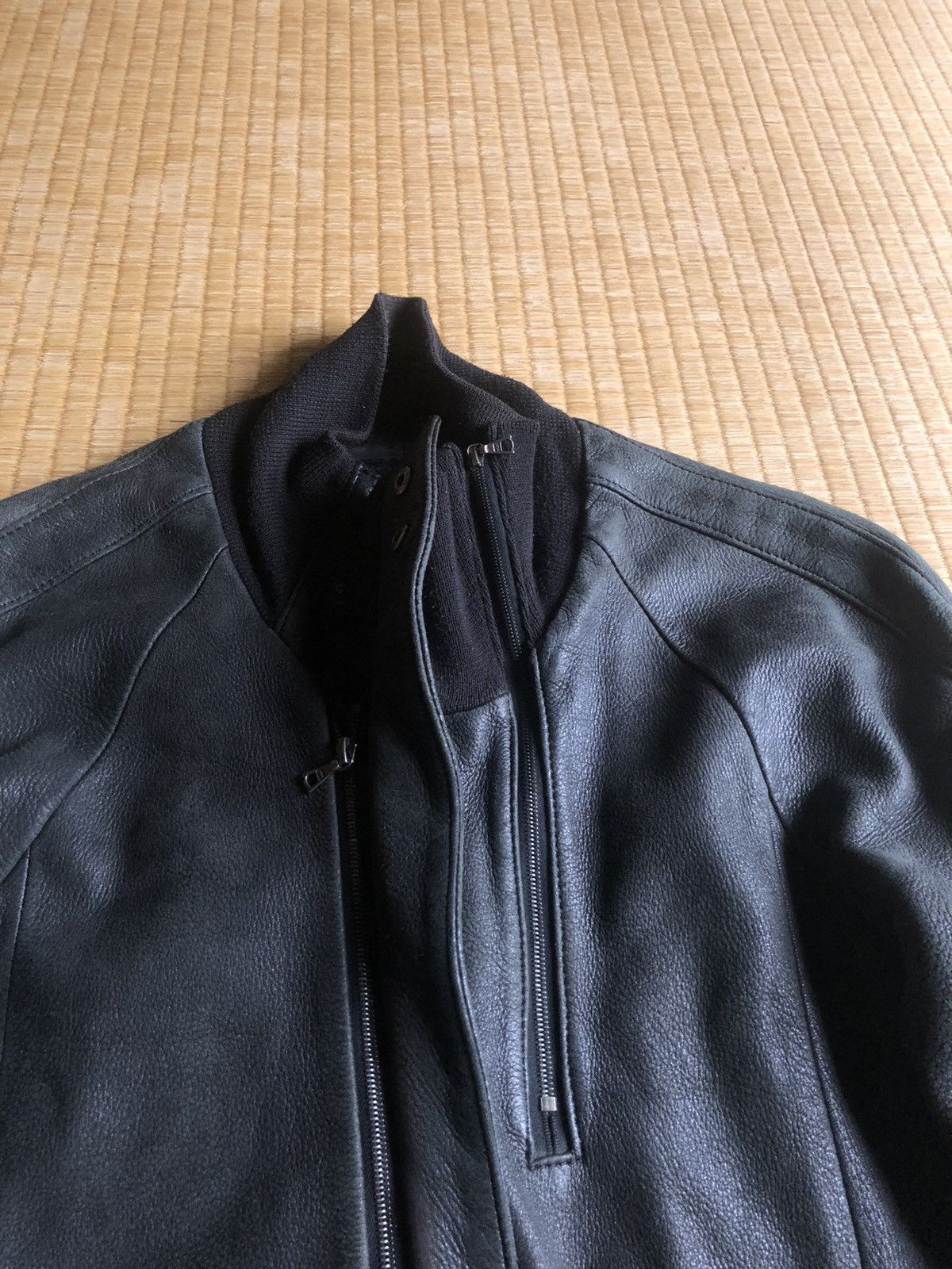 The Viridi-anne HEAT🔥Viridi-Anne Minimal Deerskin Leather Jacket Size US S / EU 44-46 / 1 - 4 Thumbnail