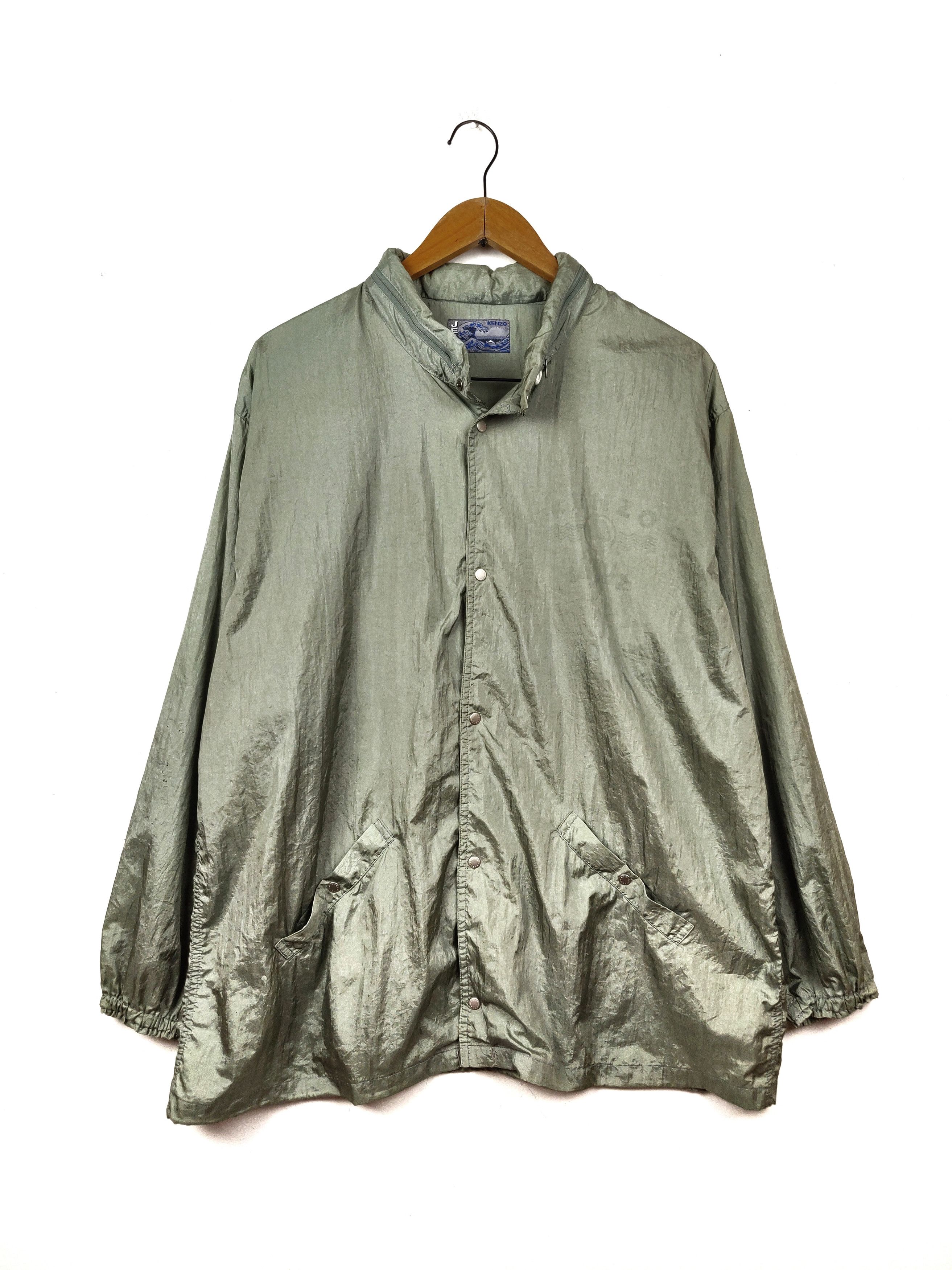 Kenzo Vintage Kenzo Jeans Anorak Windbreaker Jacket Outerwear Size US XL / EU 56 / 4 - 2 Thumbnail